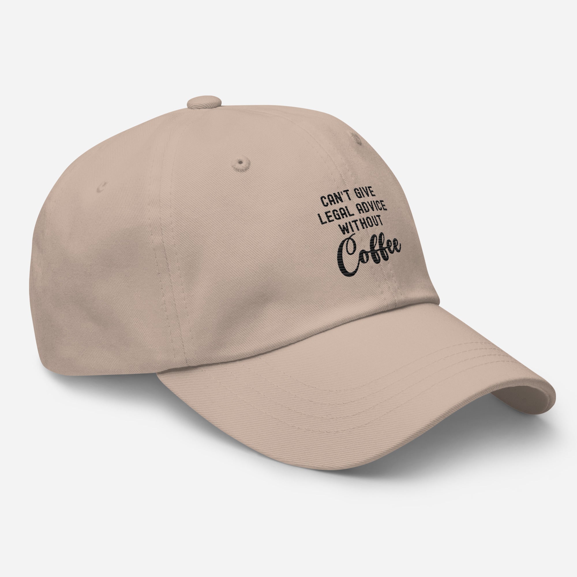 Hat | Can’t give legal advice without coffee