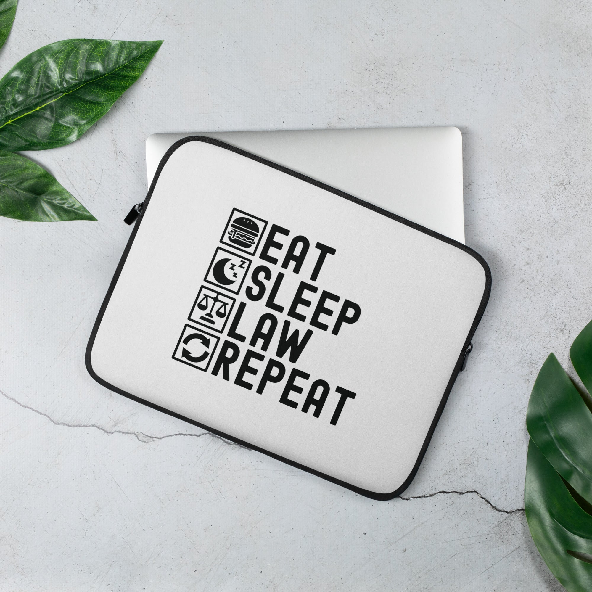 Laptop Sleeve | Eat Sleep Law Repeat