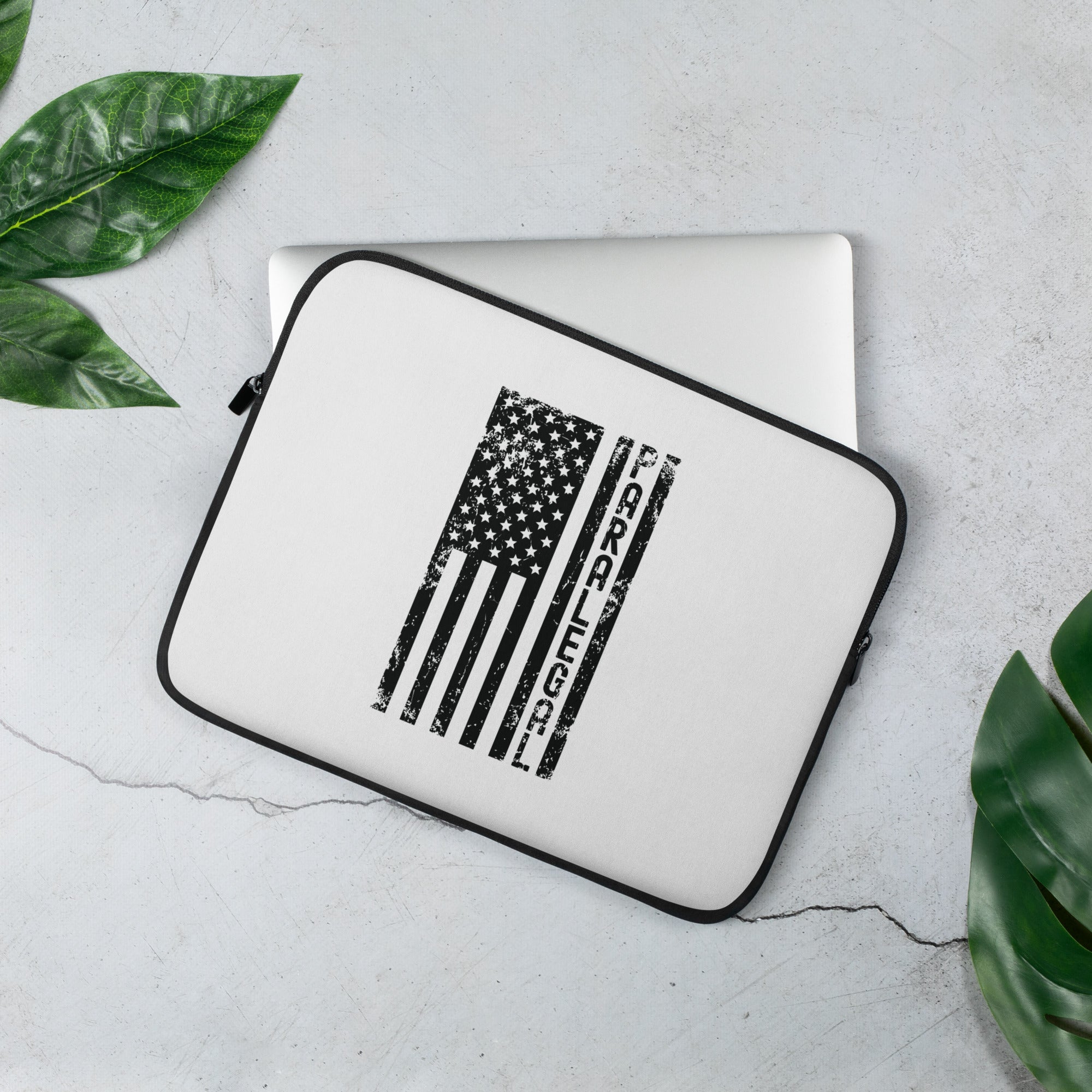 Laptop Sleeve | Paralegal (deisgn on American flag)