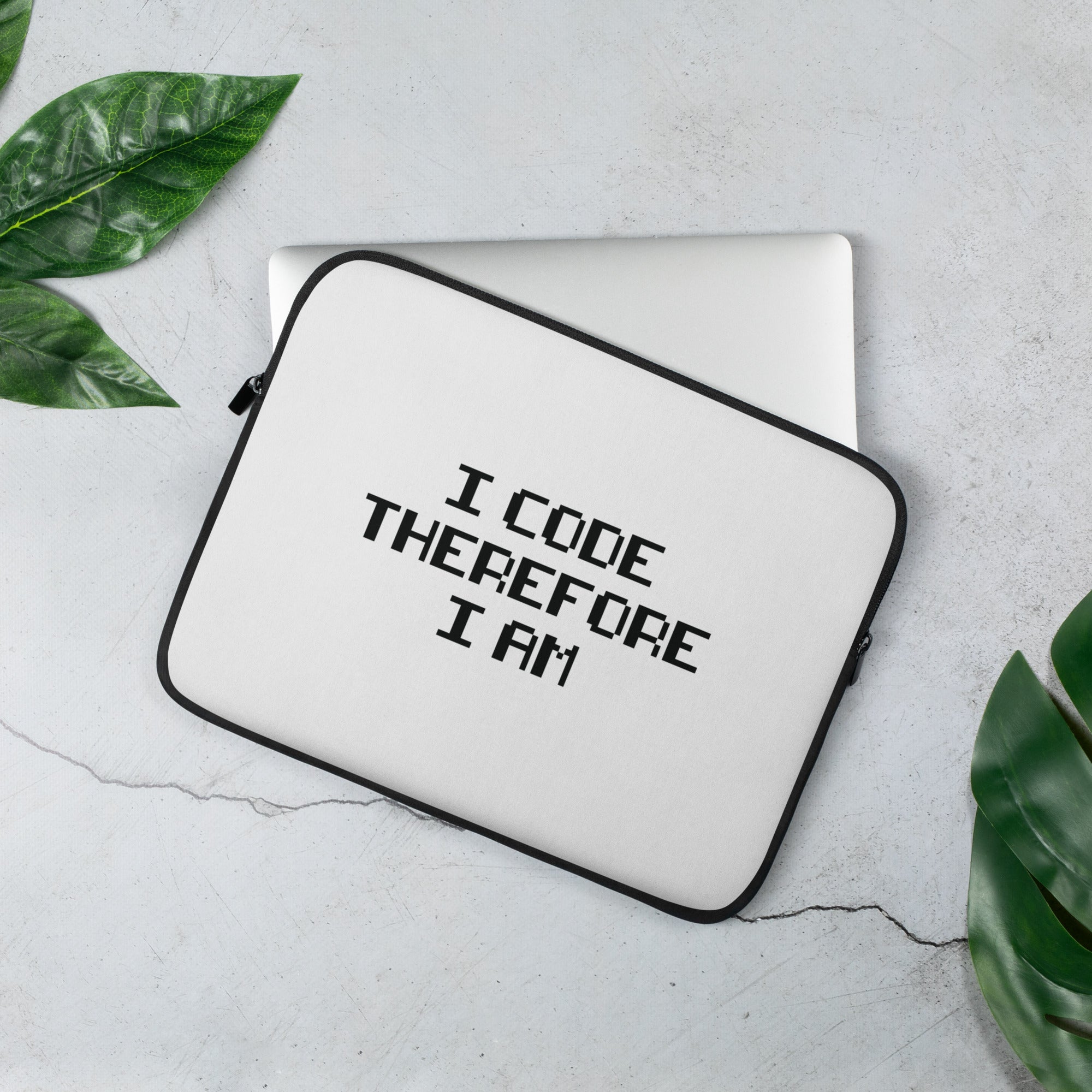 Laptop Sleeve | I Code Therefore I Am
