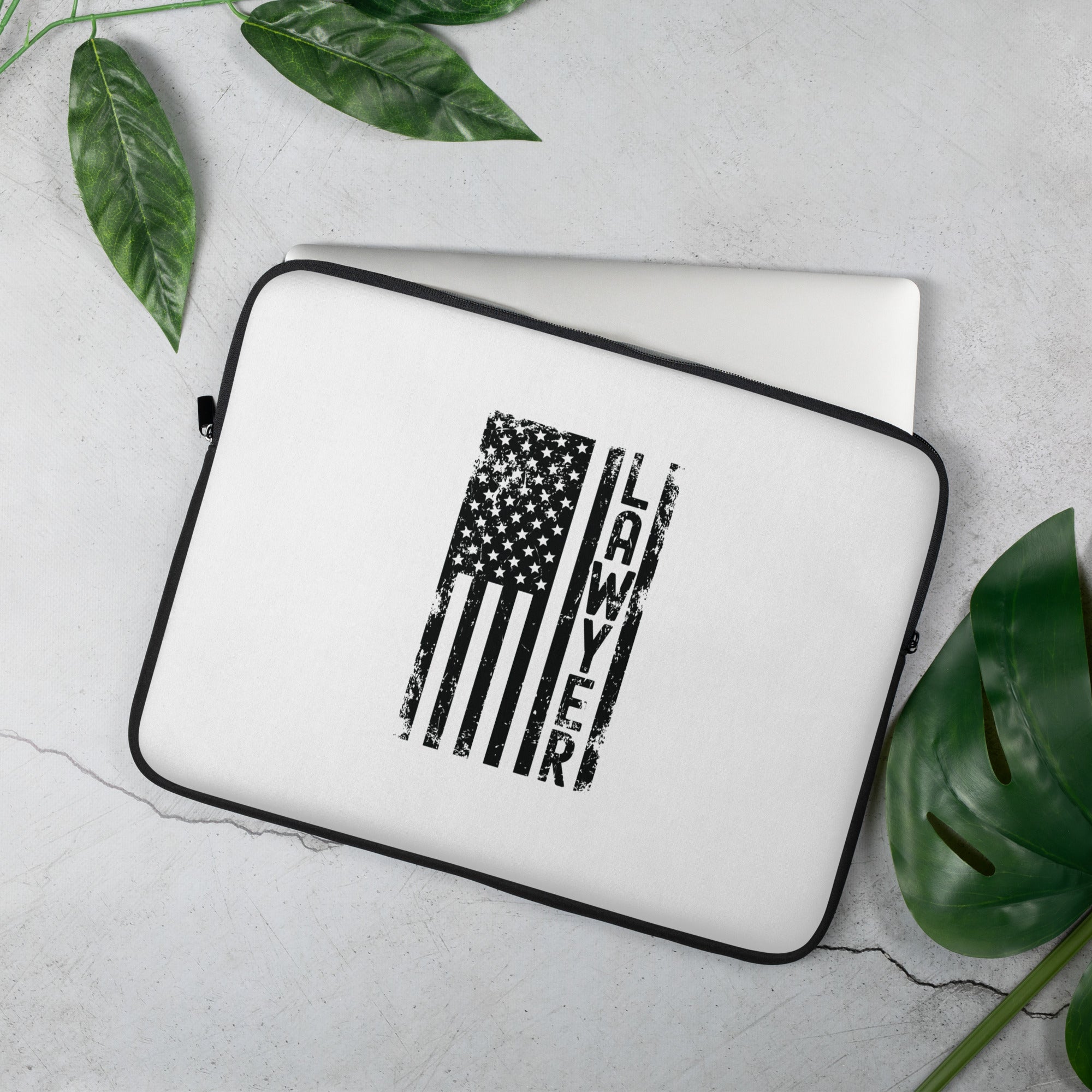Laptop Sleeve | Lawyer (deisgn on American flag)