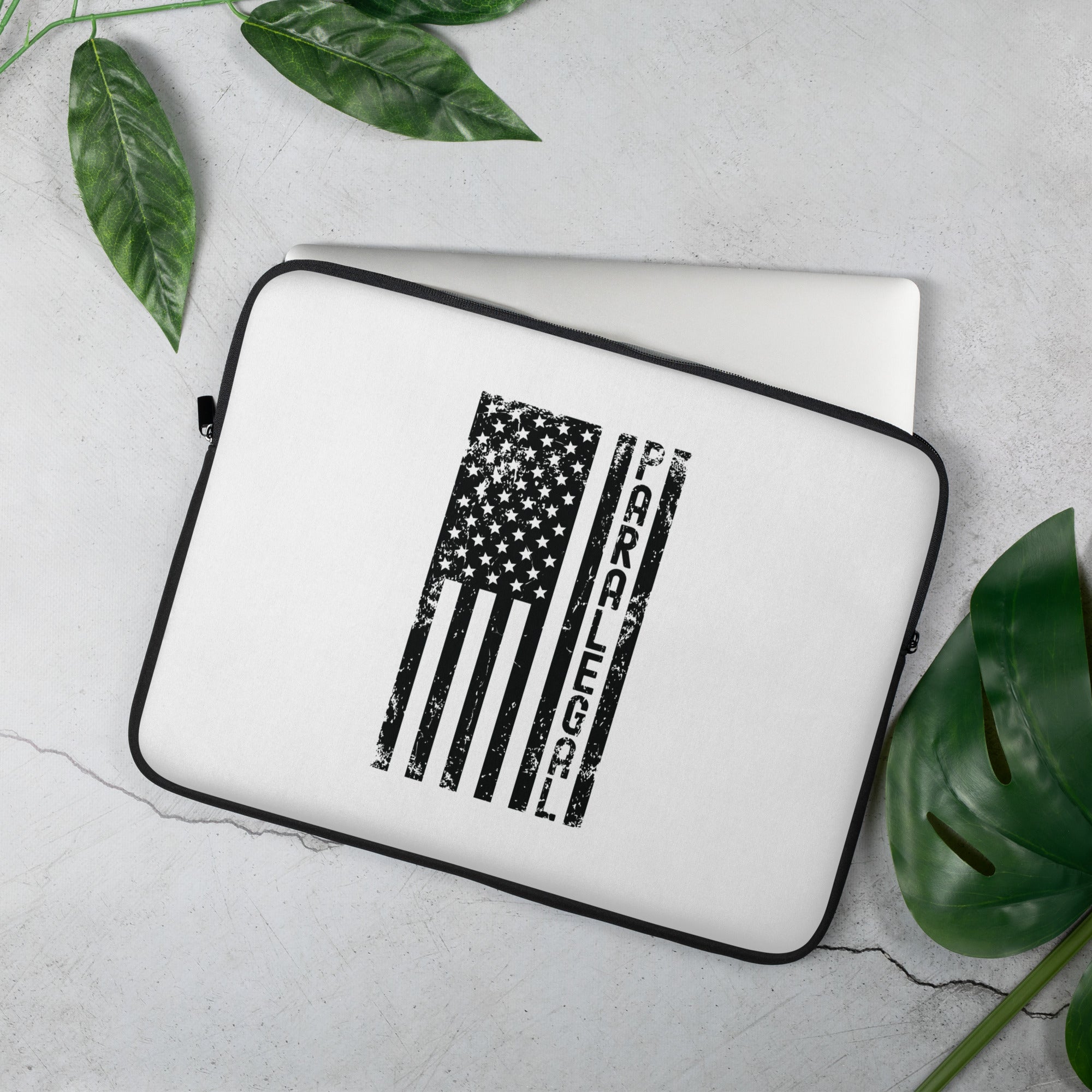 Laptop Sleeve | Paralegal (deisgn on American flag)