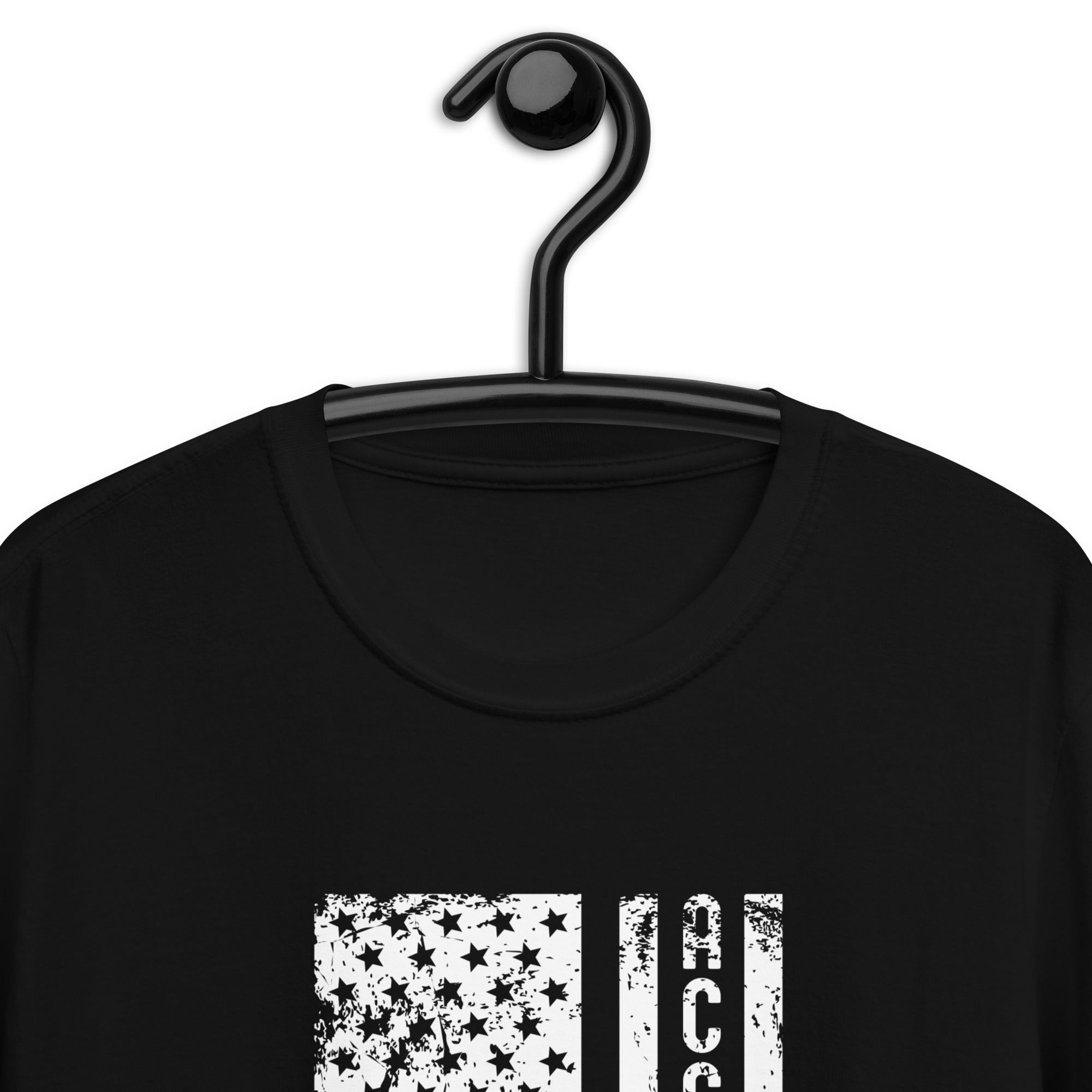 Short-Sleeve Unisex T-Shirt | Accountant (deisgn on American flag)