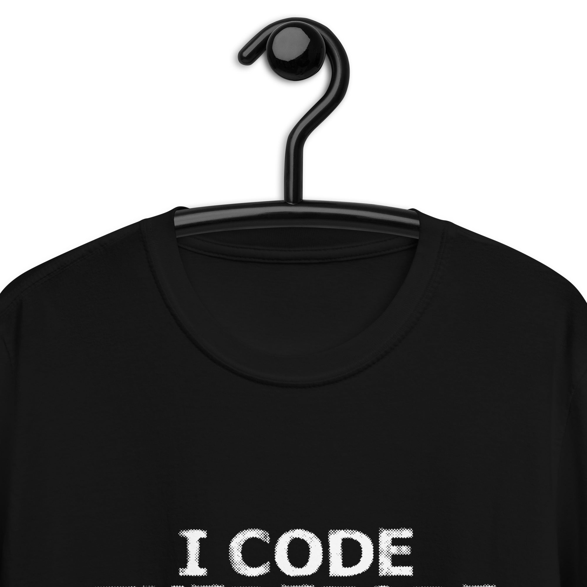 Short-Sleeve Unisex T-Shirt | I Code Therefore I Am