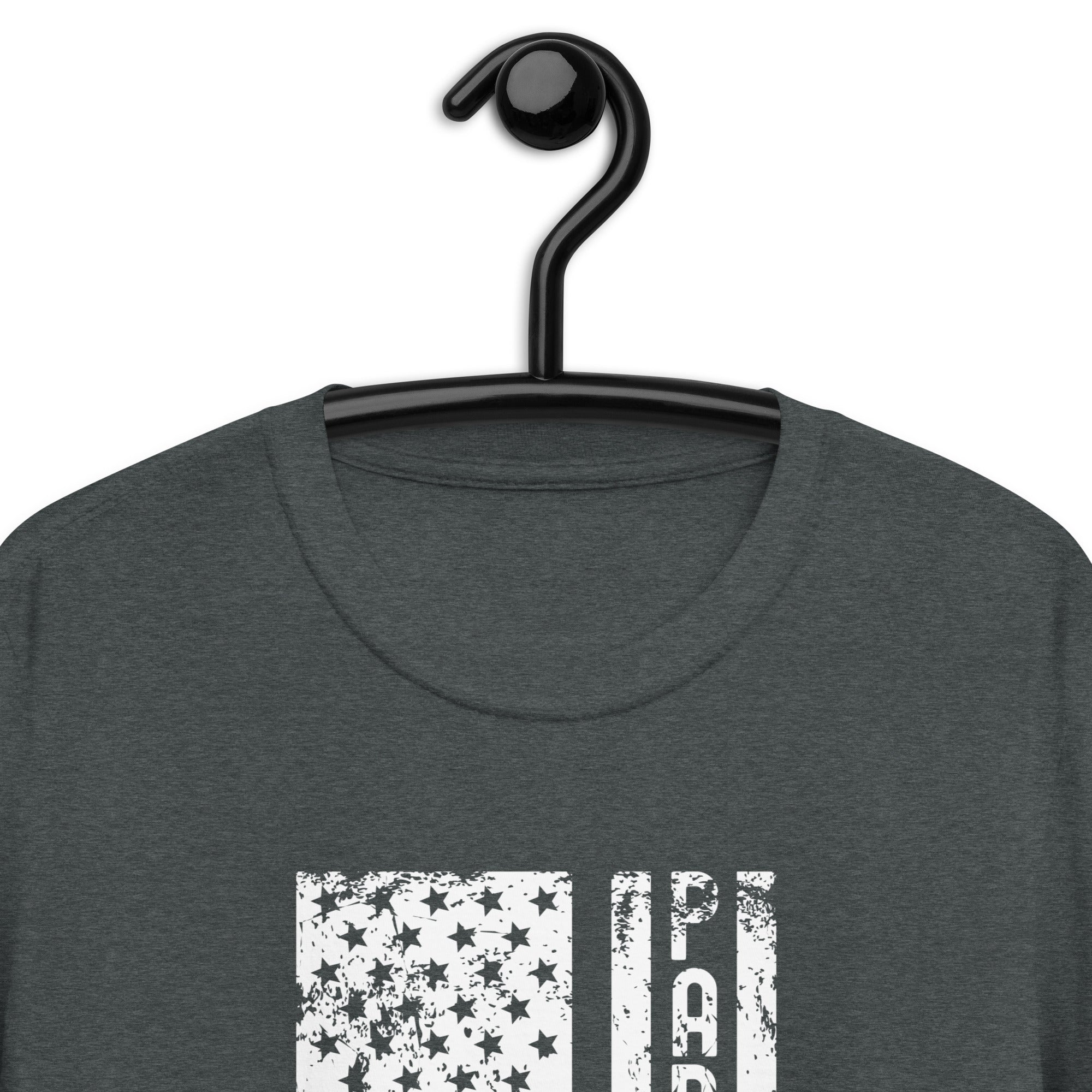 Short-Sleeve Unisex T- | Paralegal (deisgn on American flag)