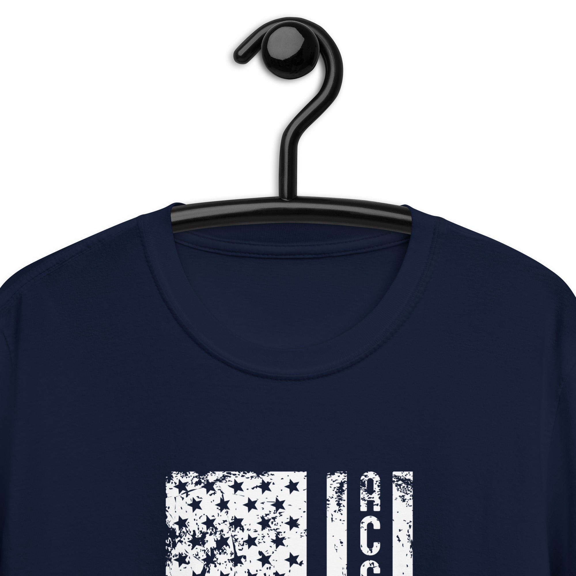 Short-Sleeve Unisex T-Shirt | Accountant (deisgn on American flag)