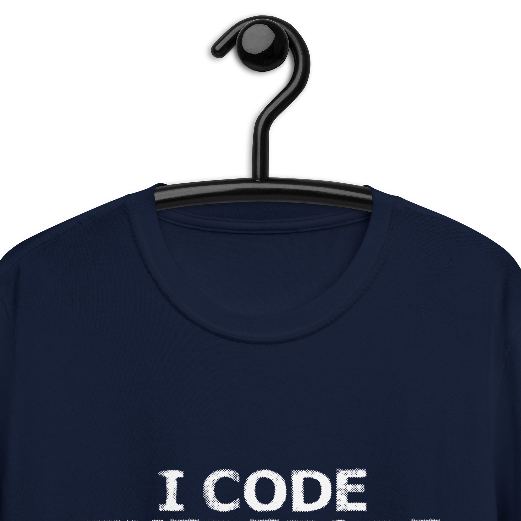 Short-Sleeve Unisex T-Shirt | I Code Therefore I Am