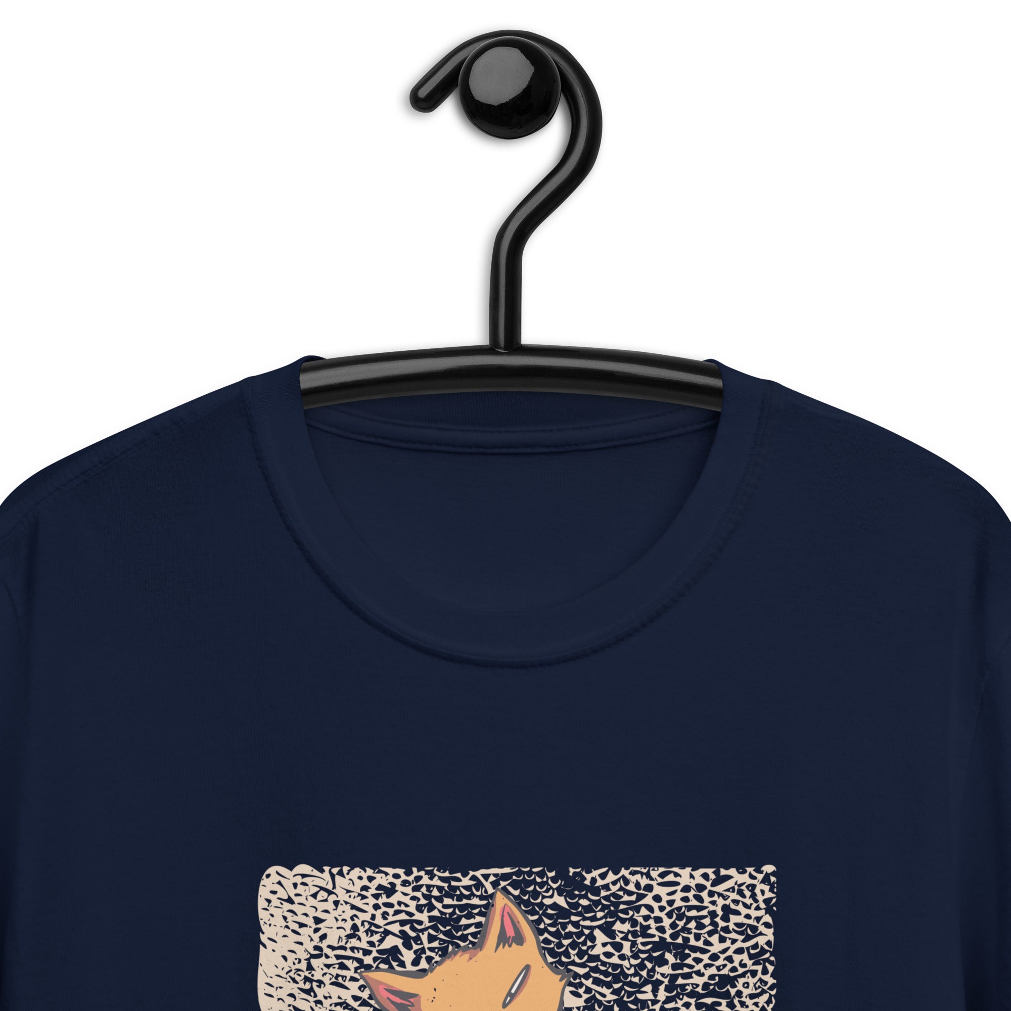 Short-Sleeve Unisex T-Shirt | If the earth was flat, cats would push everything off the edge