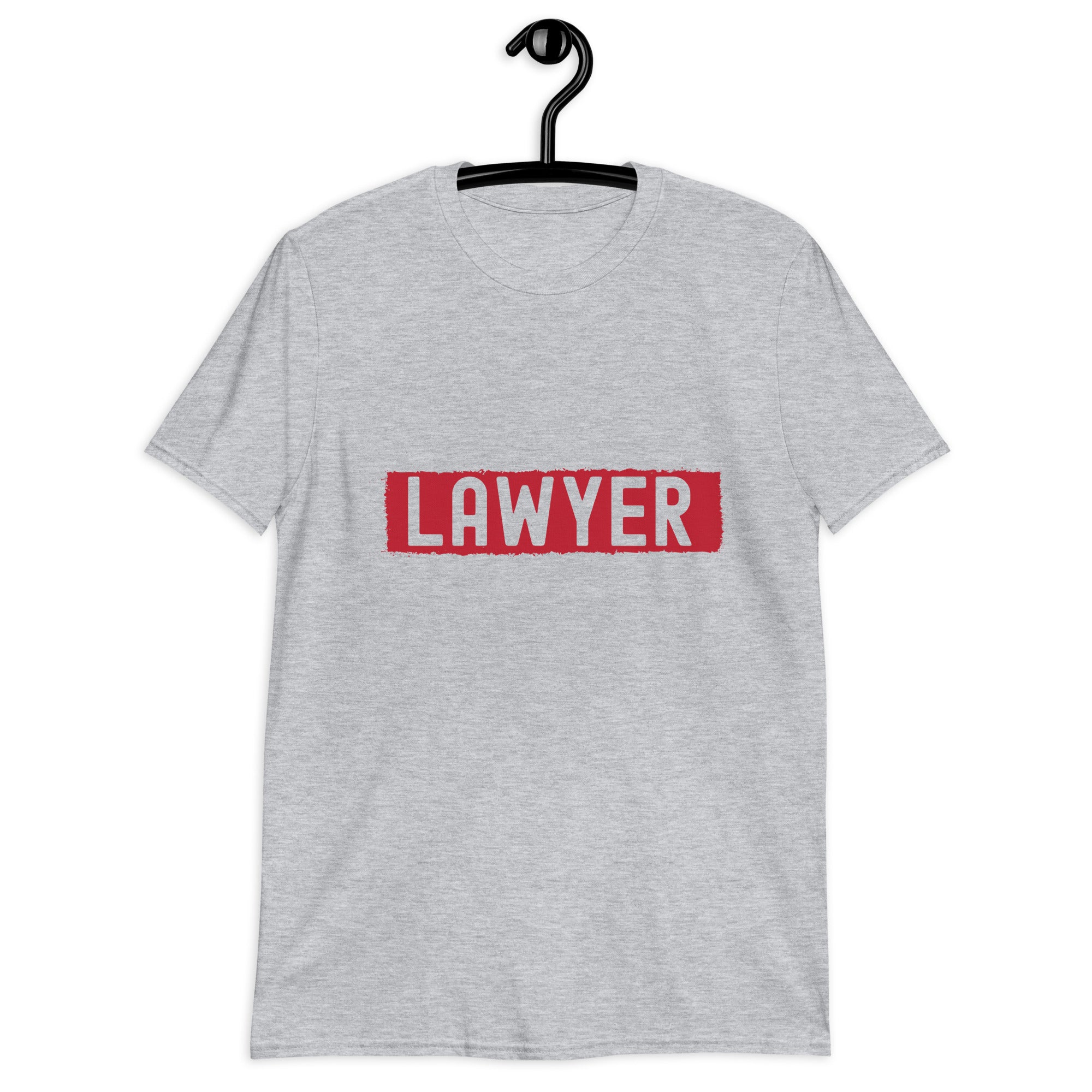 Short-Sleeve Unisex T-Shirt | Lawyer (design with red highghliting)