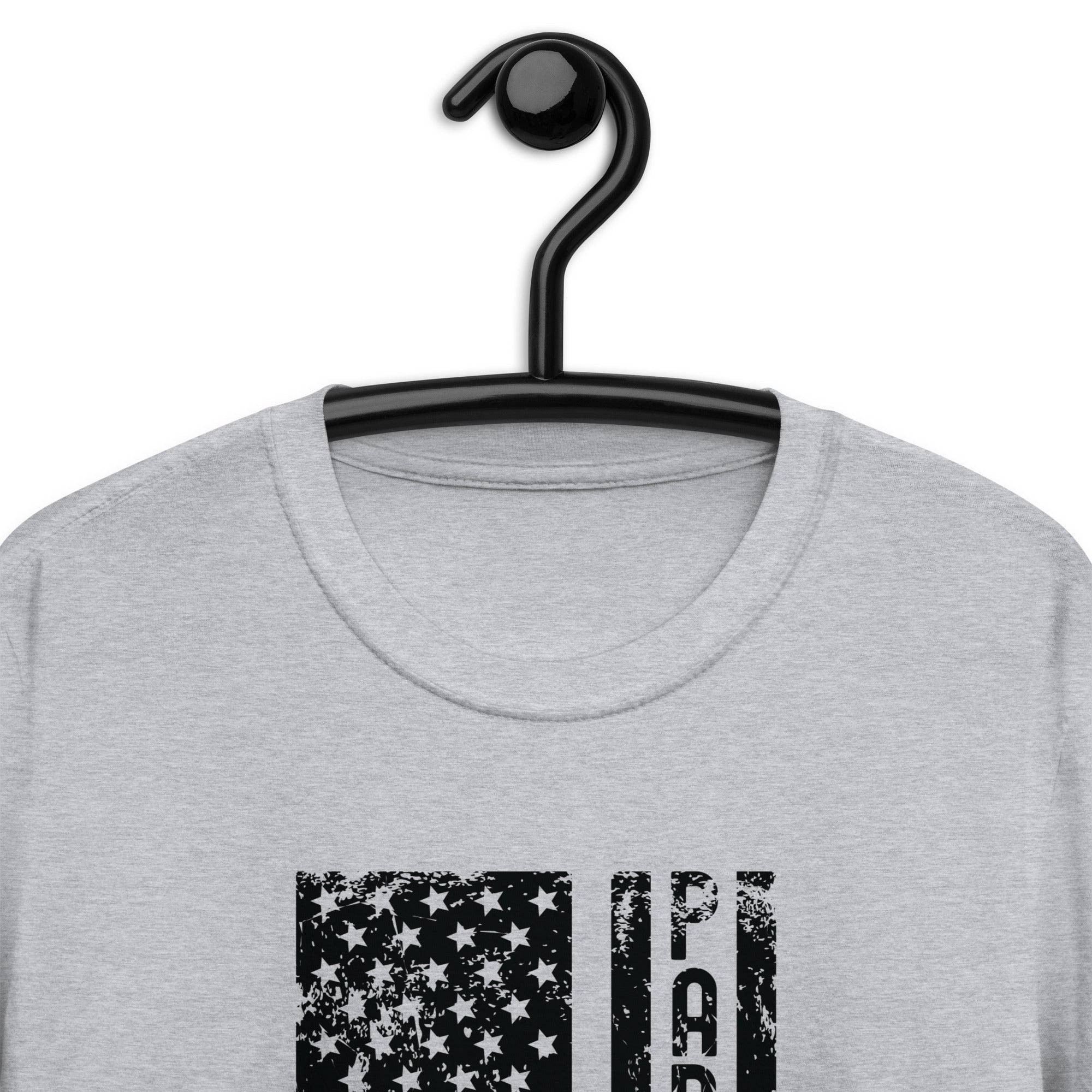 Short-Sleeve Unisex T- | Paralegal (deisgn on American flag)