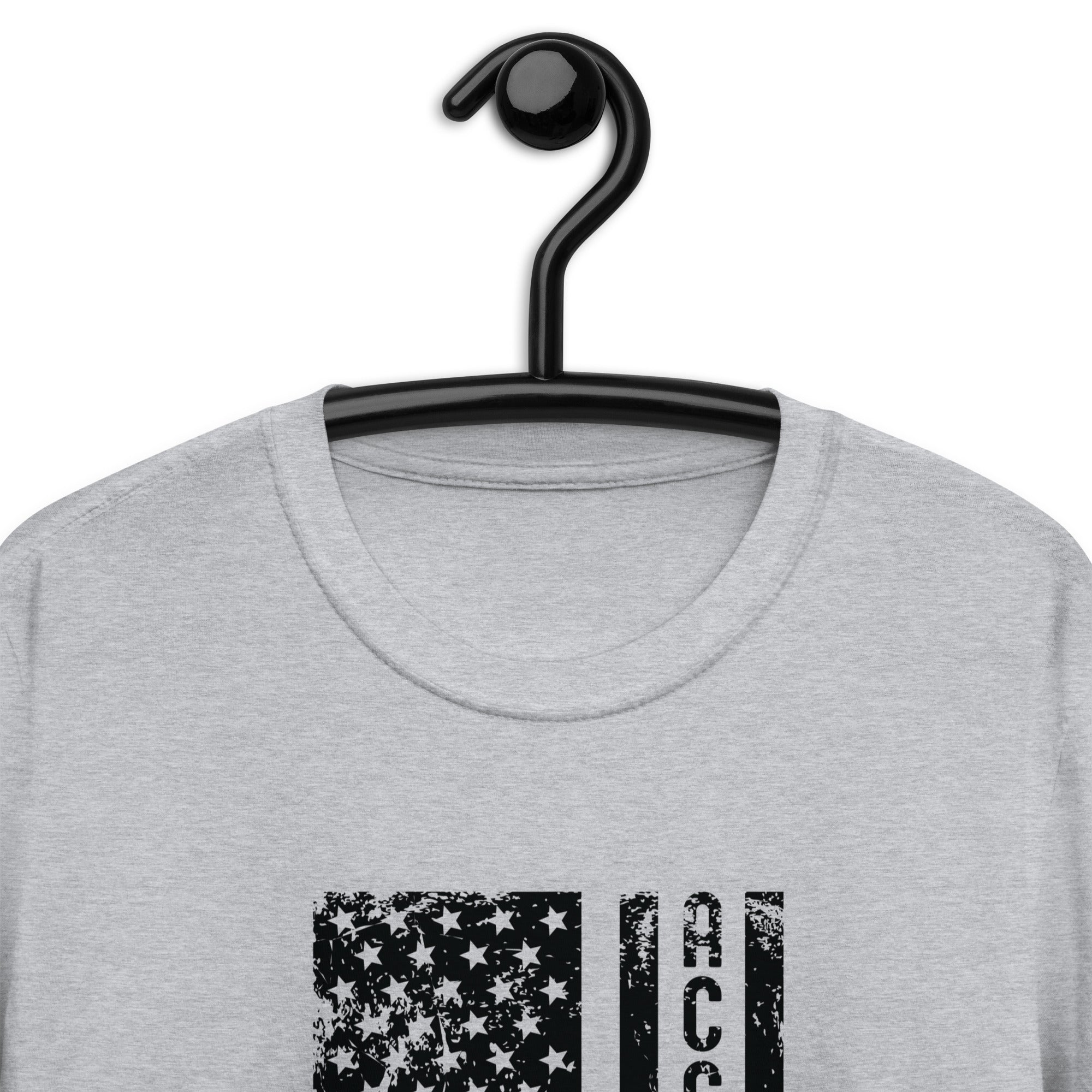 Short-Sleeve Unisex T-Shirt | Accountant (deisgn on American flag)