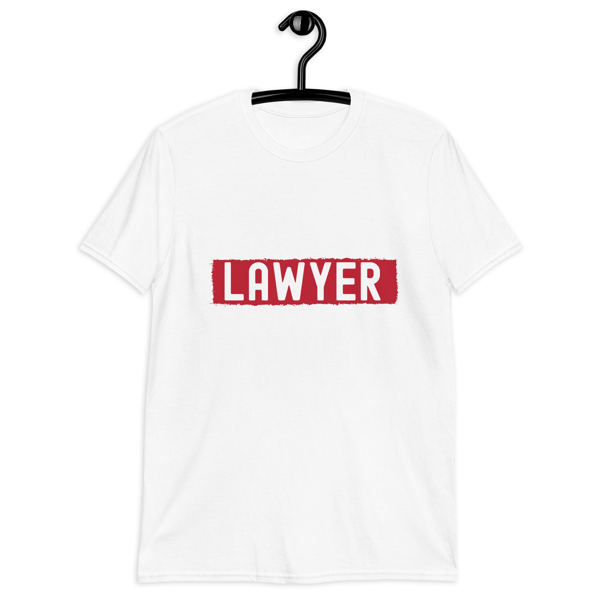 Short-Sleeve Unisex T-Shirt | Lawyer (design with red highghliting)