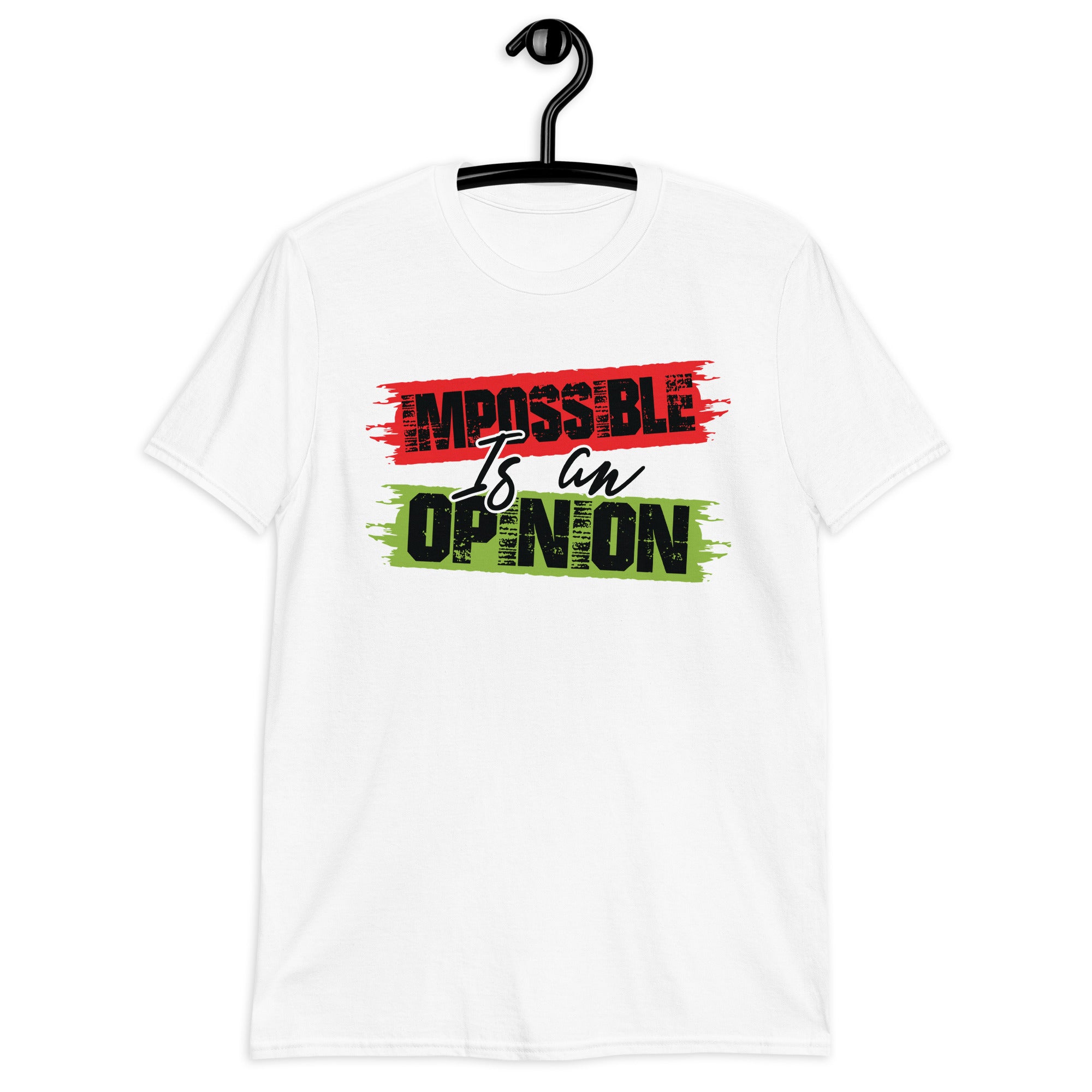Short-Sleeve Unisex T-Shirt | Impossible is an opinion