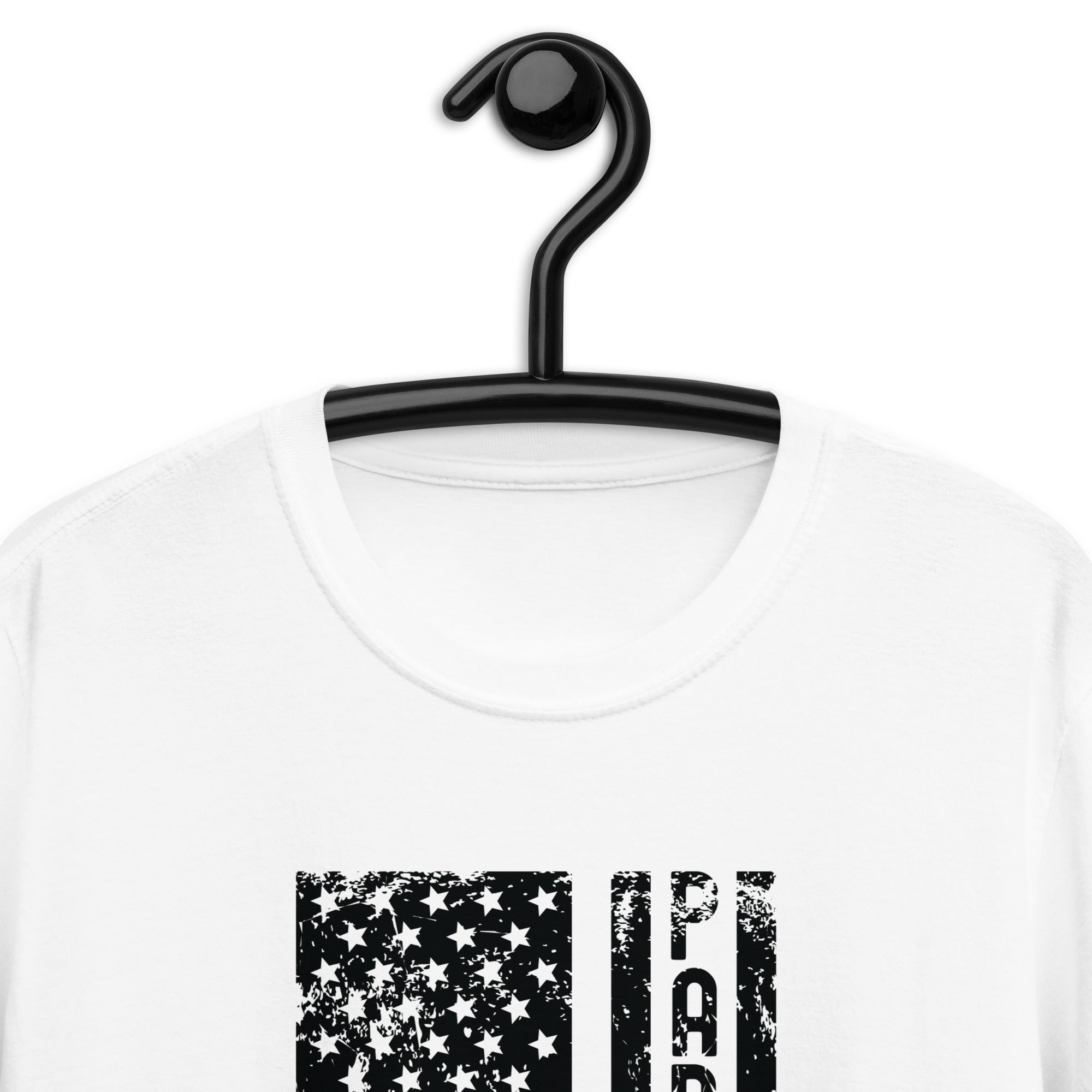 Short-Sleeve Unisex T- | Paralegal (deisgn on American flag)