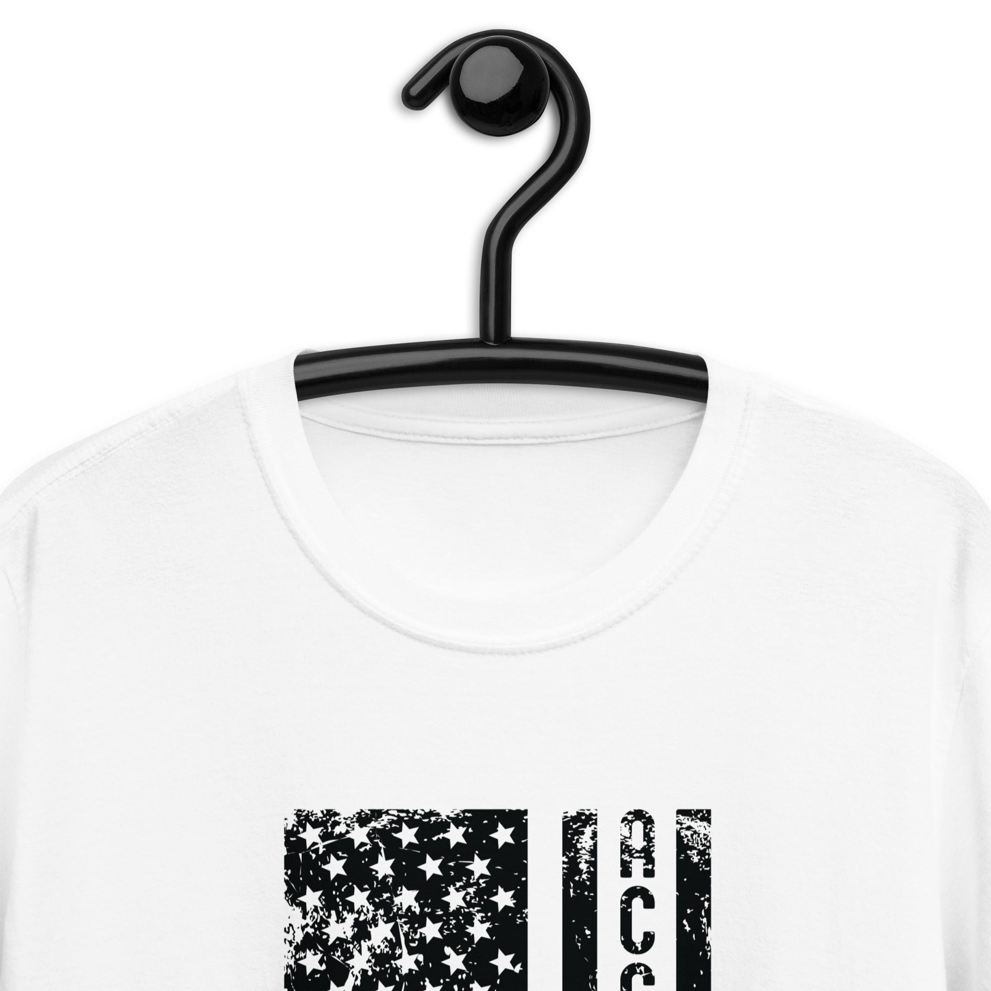 Short-Sleeve Unisex T-Shirt | Accountant (deisgn on American flag)