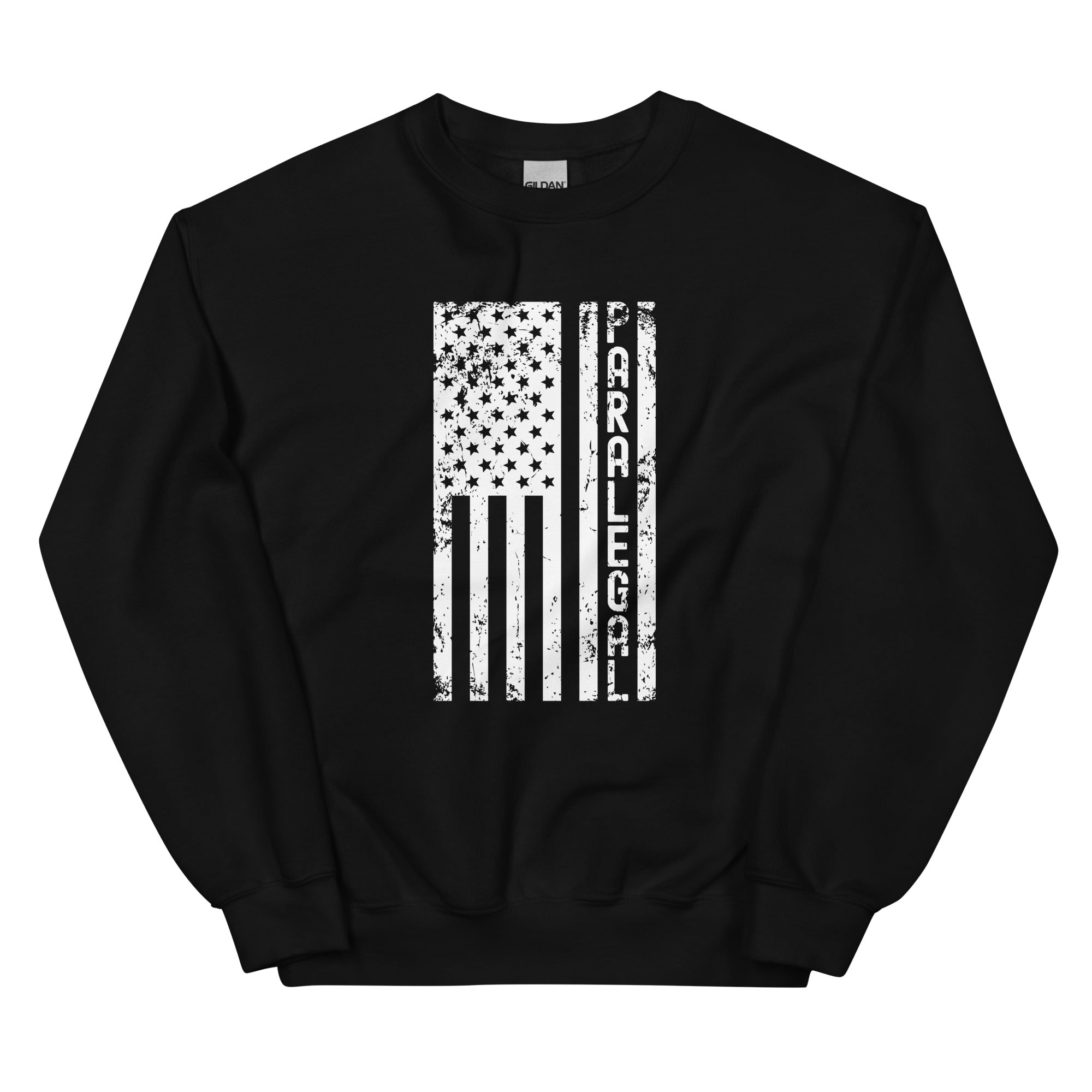 Unisex Sweatshirt | Paralegal (deisgn on American flag)
