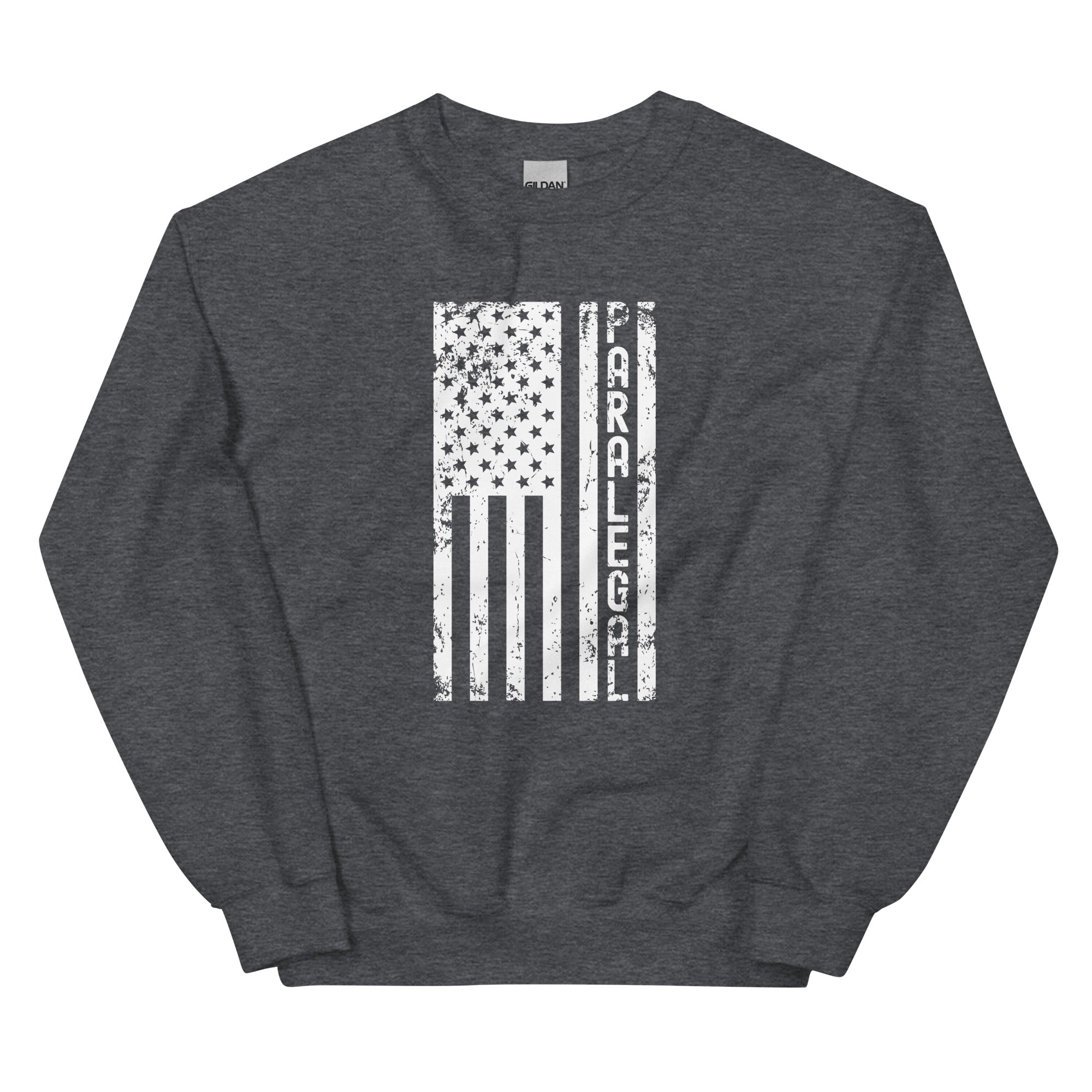 Unisex Sweatshirt | Paralegal (deisgn on American flag)