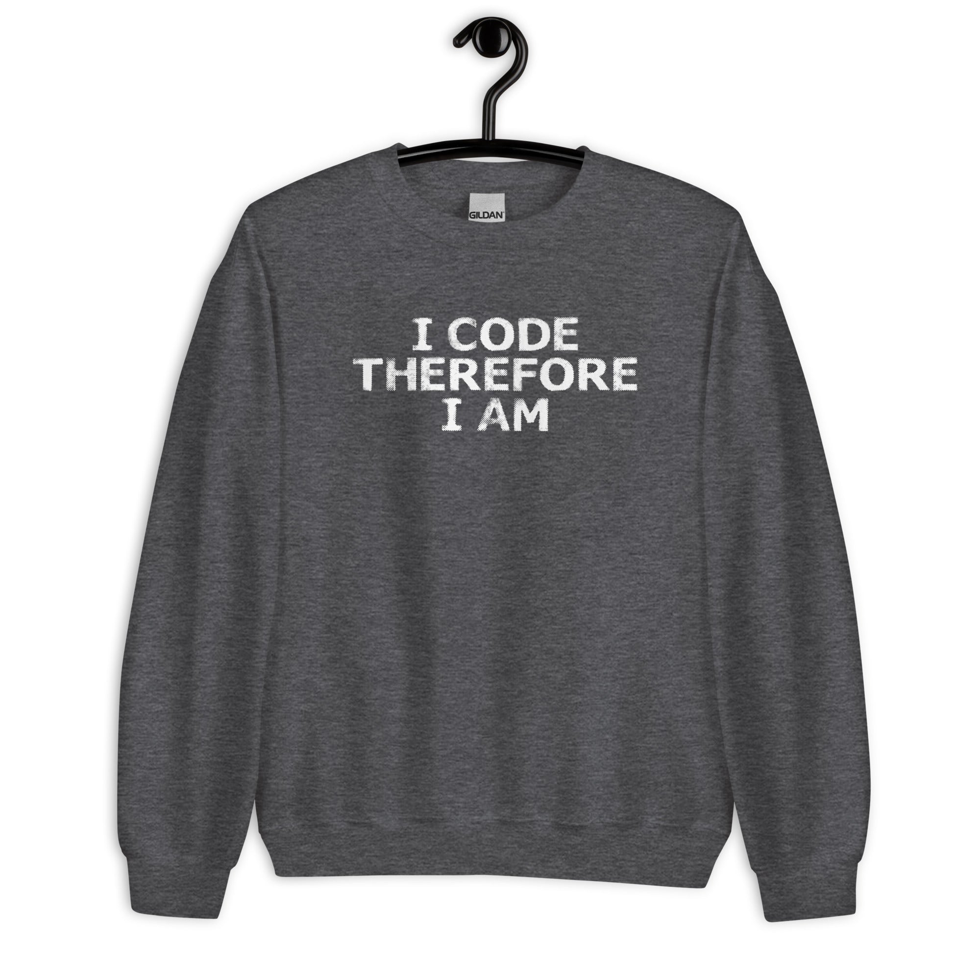 Unisex Sweatshirt | I Code Therefore I Am