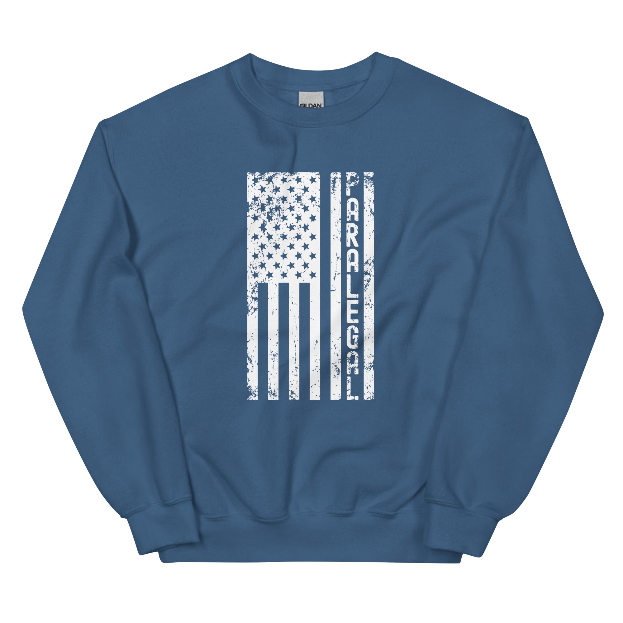 Unisex Sweatshirt | Paralegal (deisgn on American flag)