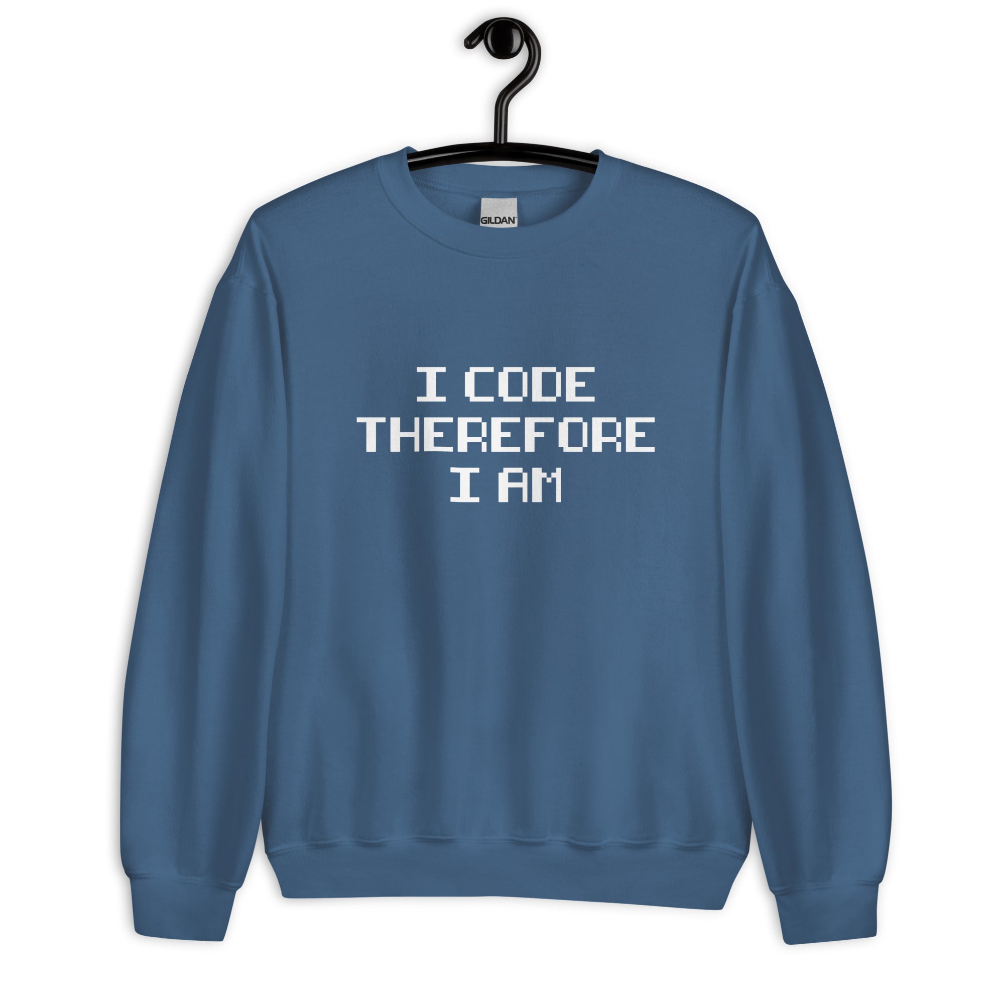 Unisex Sweatshirt | I Code Therefore I Am