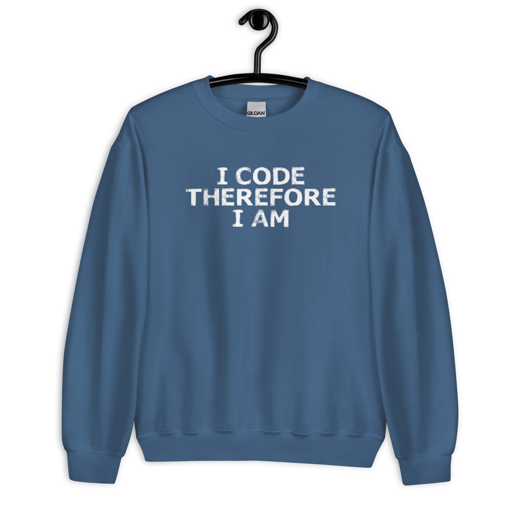 Unisex Sweatshirt | I Code Therefore I Am
