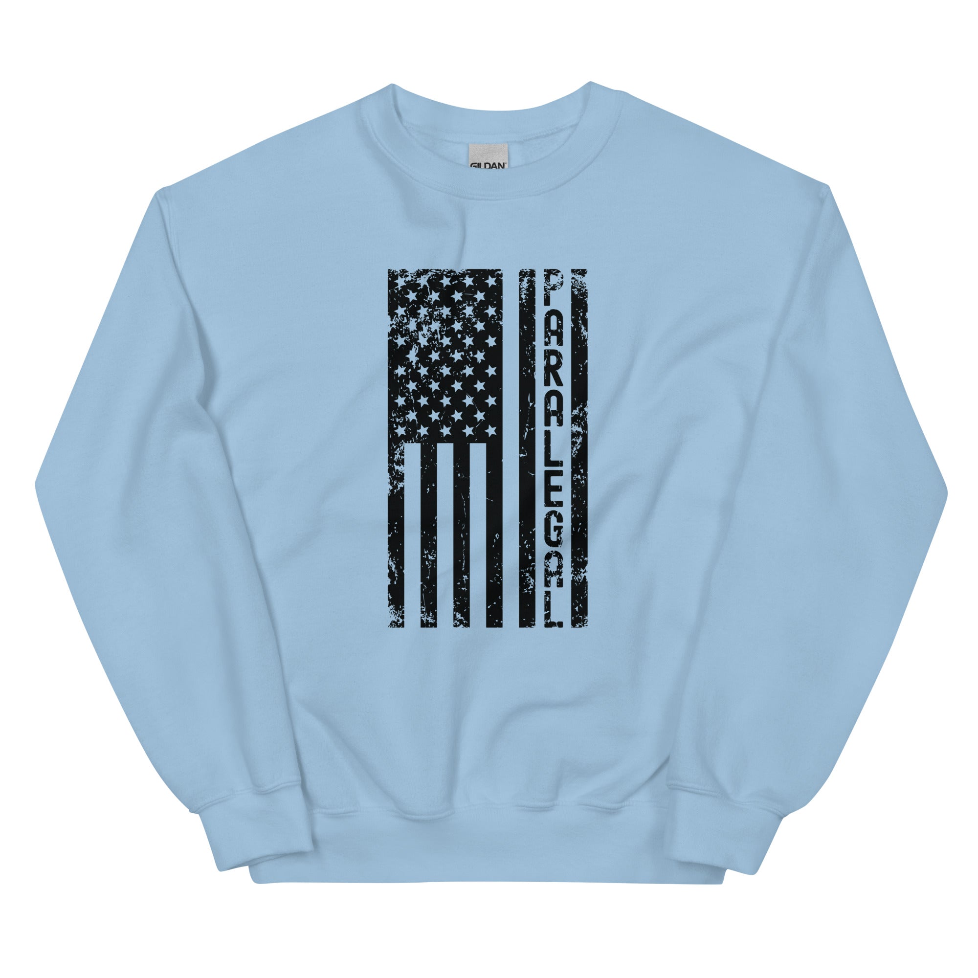 Unisex Sweatshirt | Paralegal (deisgn on American flag)