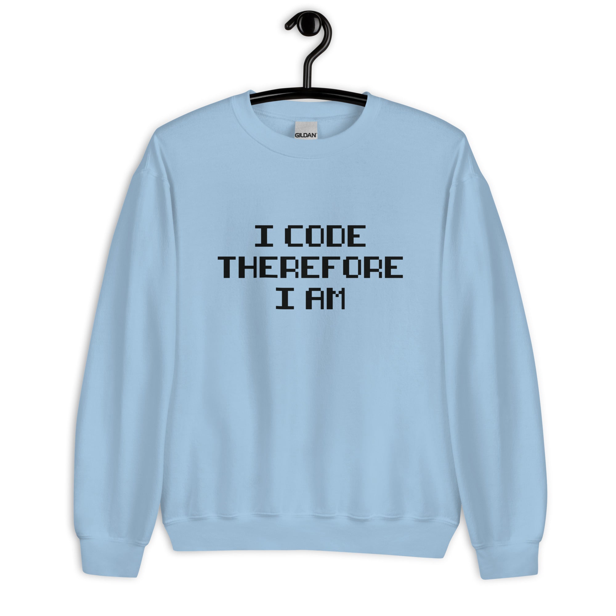Unisex Sweatshirt | I Code Therefore I Am