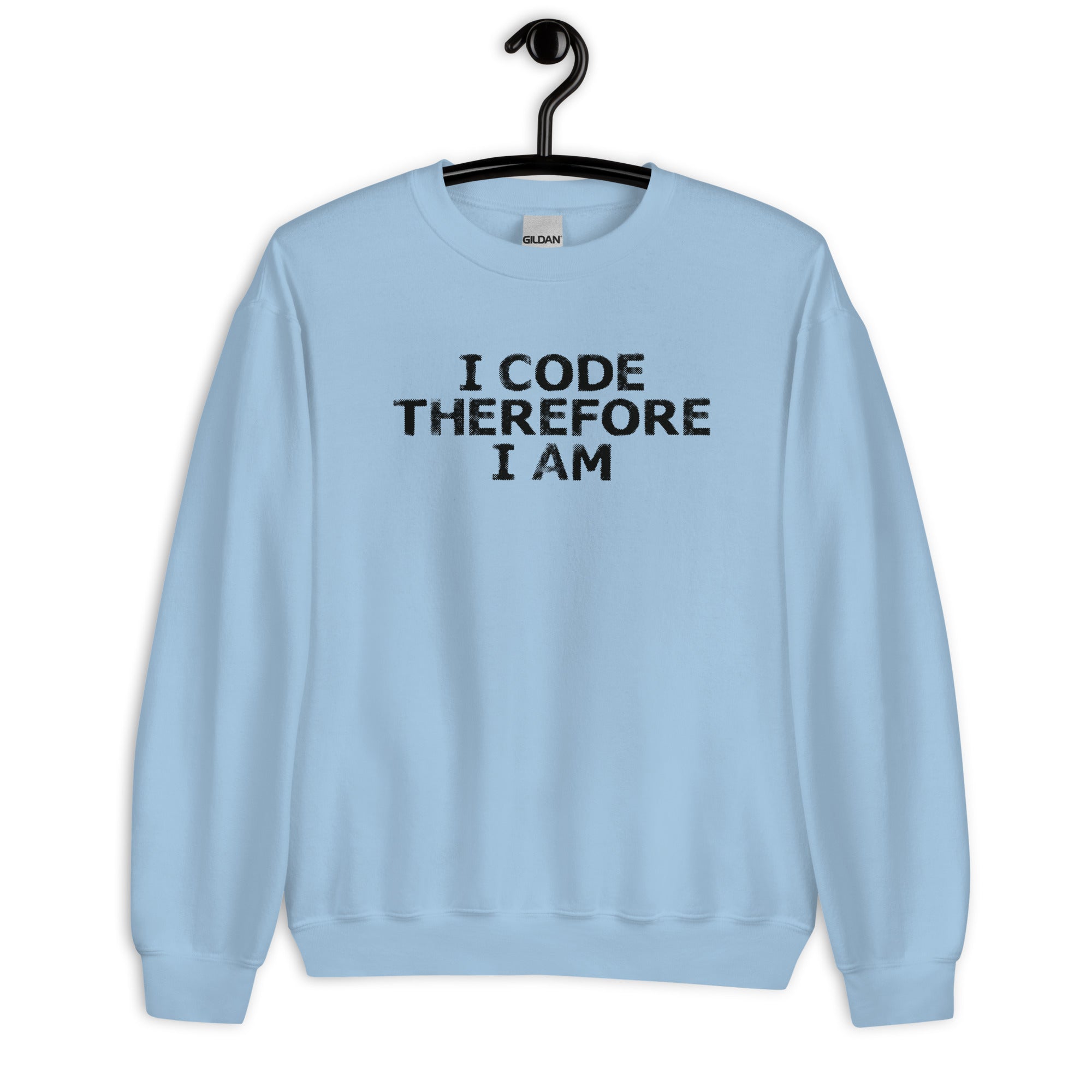 Unisex Sweatshirt | I Code Therefore I Am
