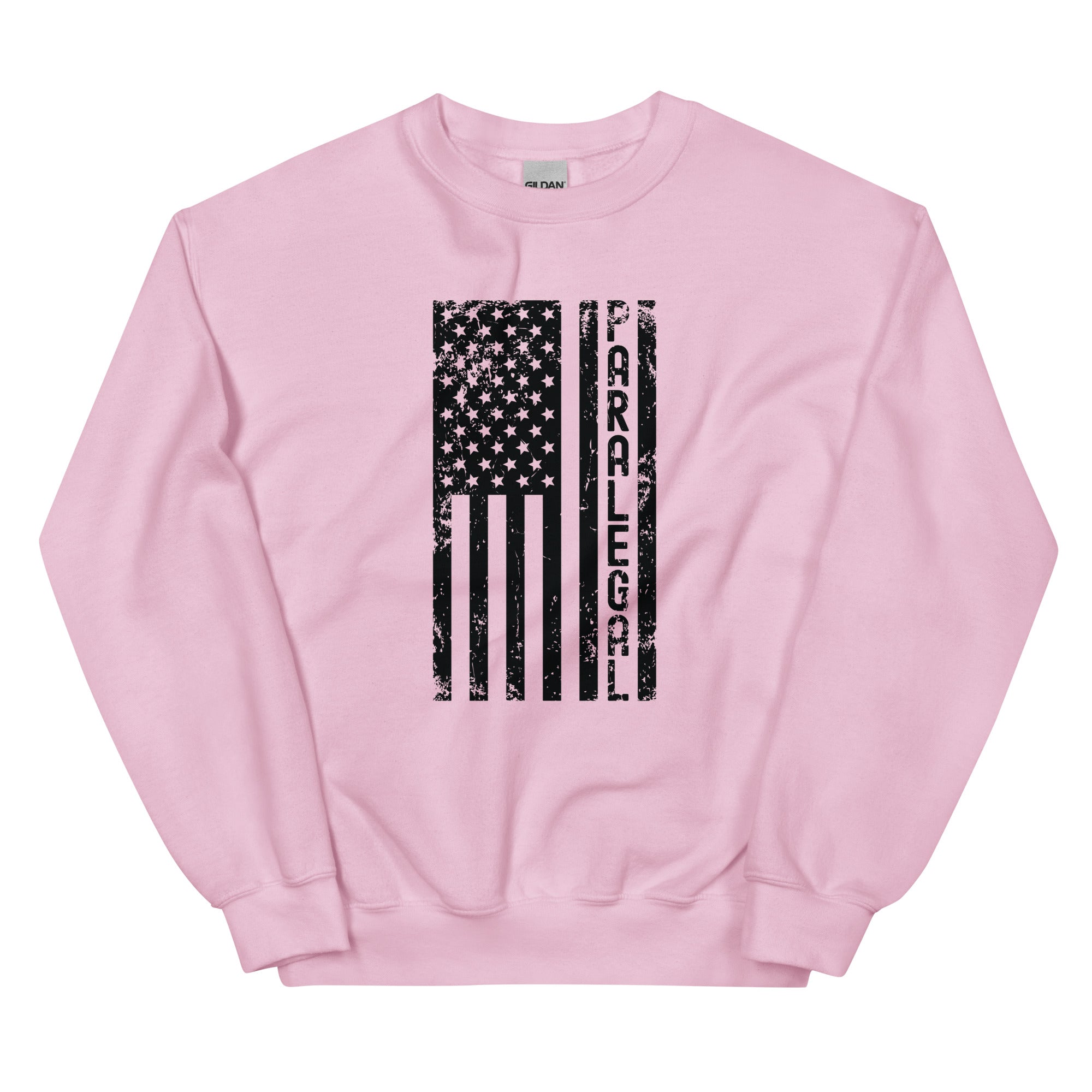 Unisex Sweatshirt | Paralegal (deisgn on American flag)