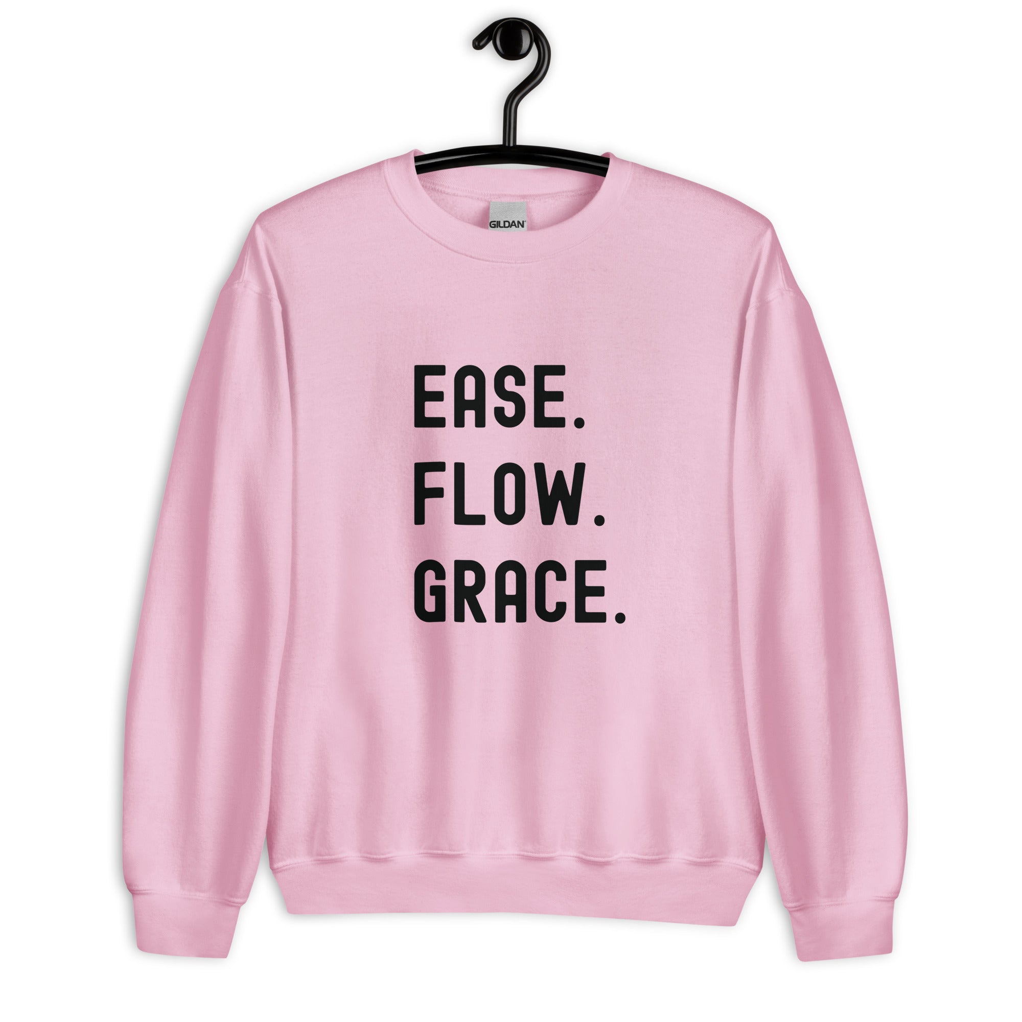 Unisex Sweatshirt | Ease. Flow. Grace.