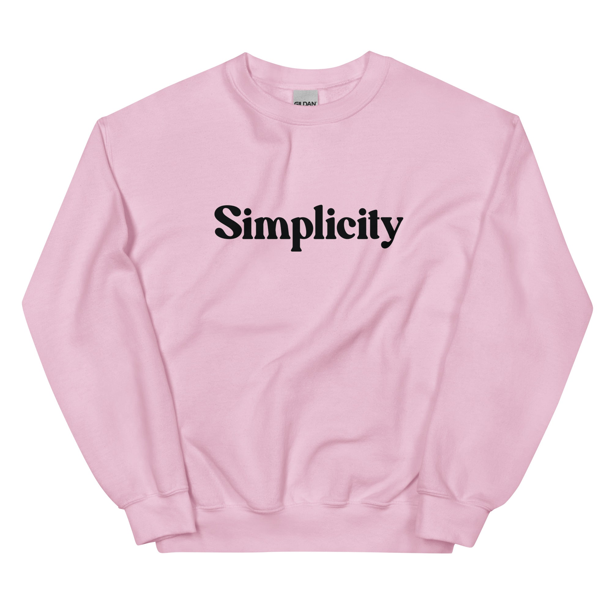 Unisex Sweatshirt | Simplicity