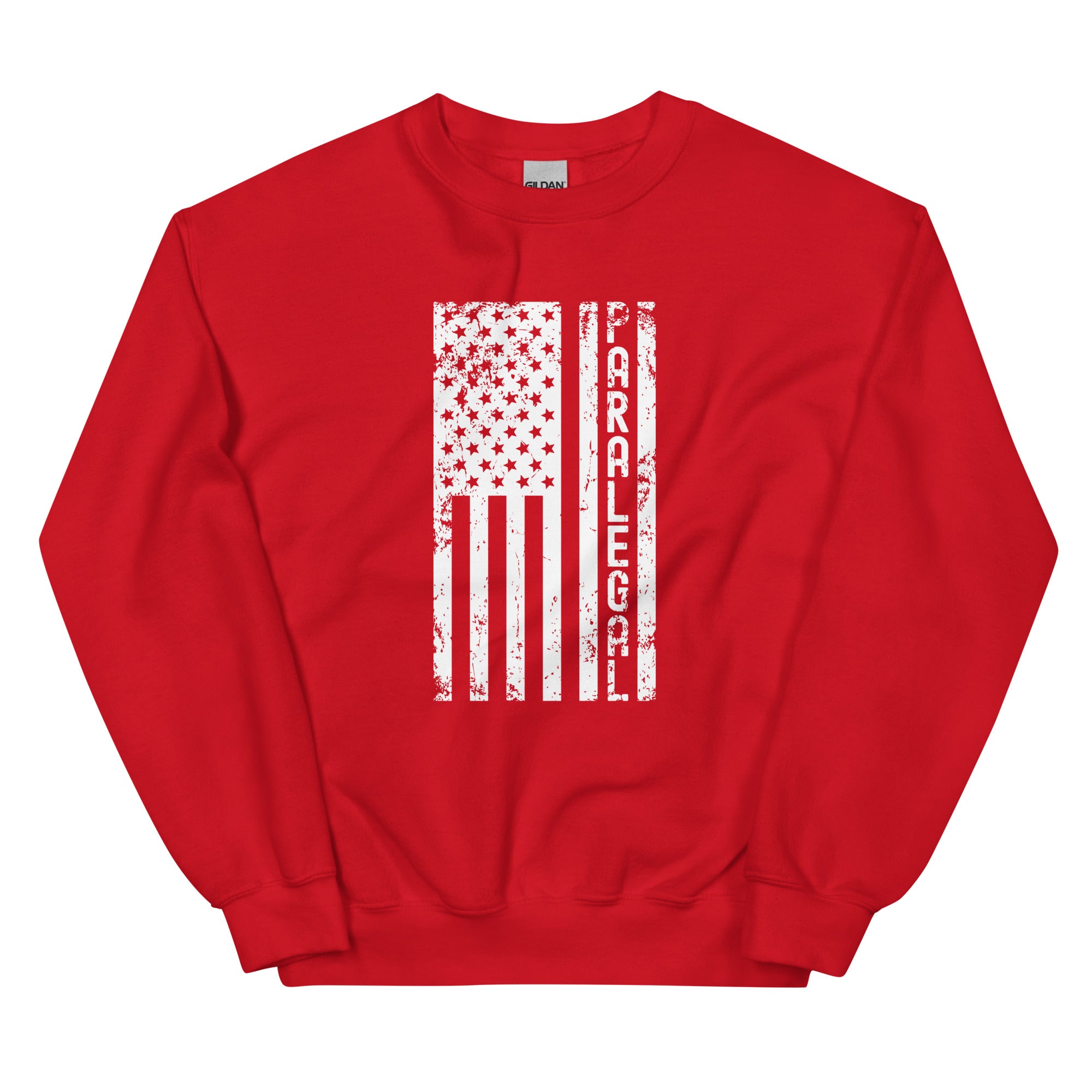 Unisex Sweatshirt | Paralegal (deisgn on American flag)