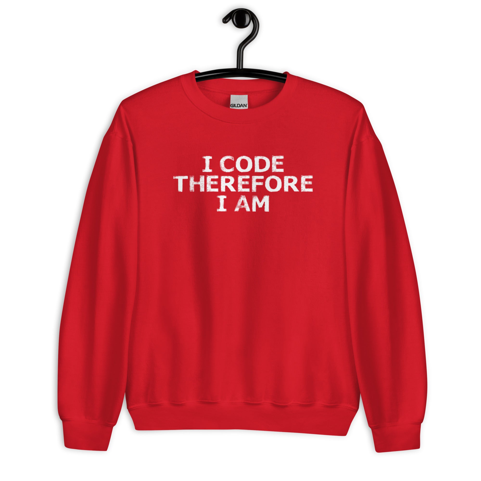 Unisex Sweatshirt | I Code Therefore I Am