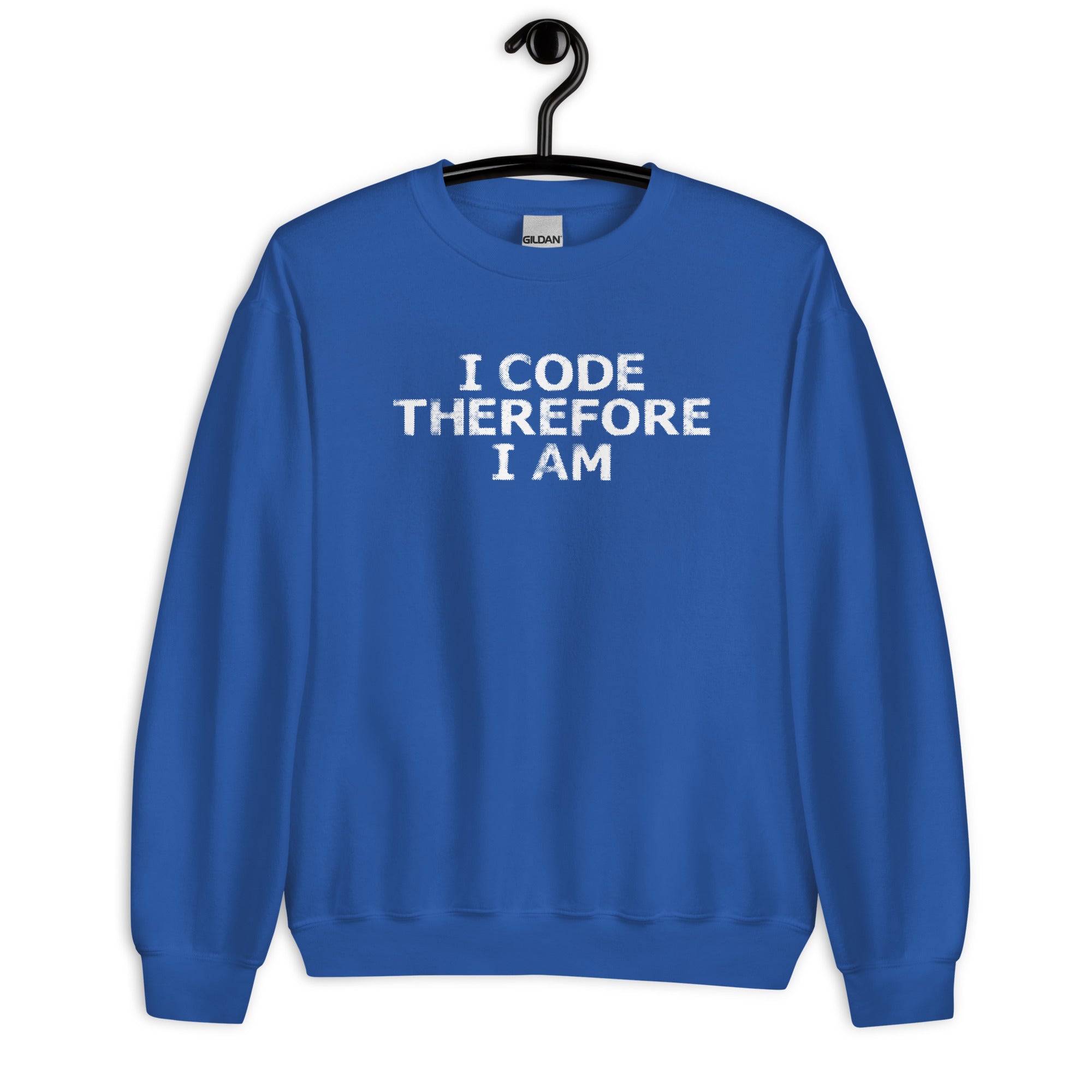Unisex Sweatshirt | I Code Therefore I Am