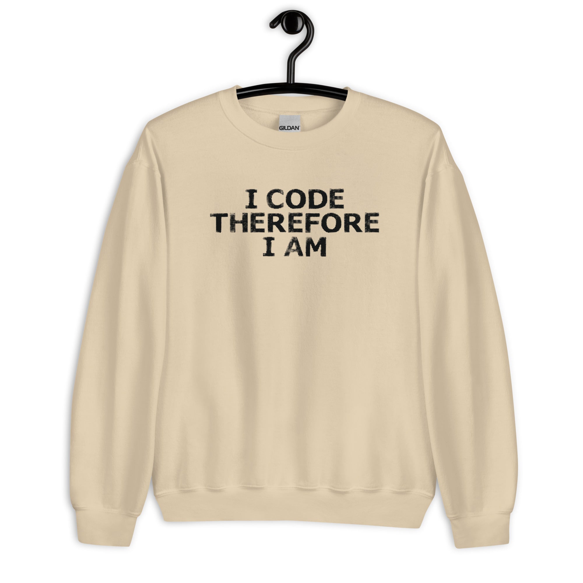 Unisex Sweatshirt | I Code Therefore I Am