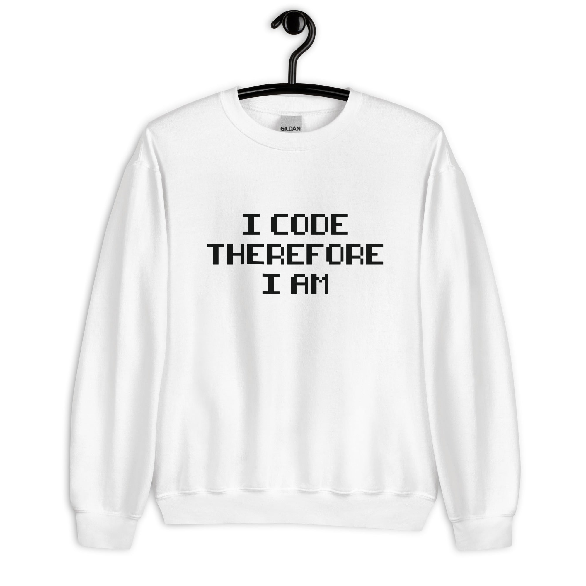 Unisex Sweatshirt | I Code Therefore I Am