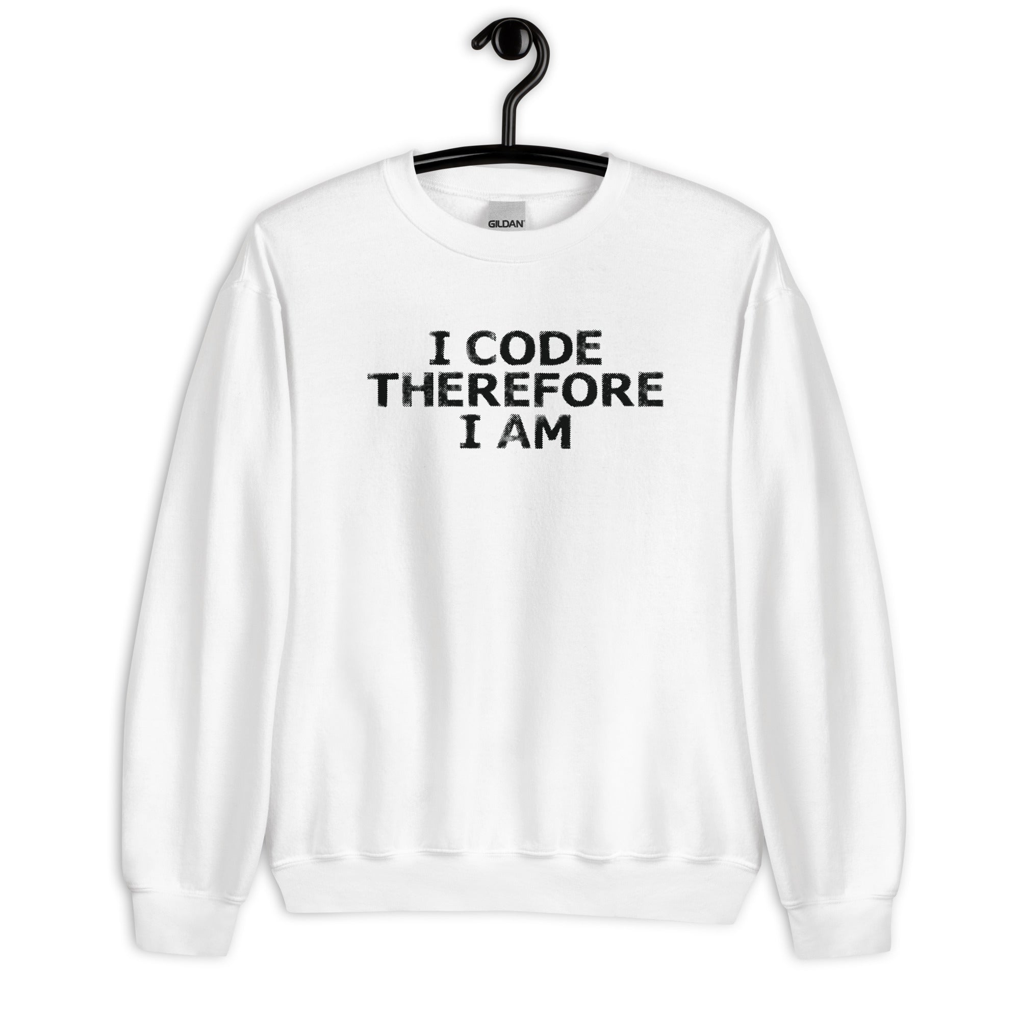 Unisex Sweatshirt | I Code Therefore I Am
