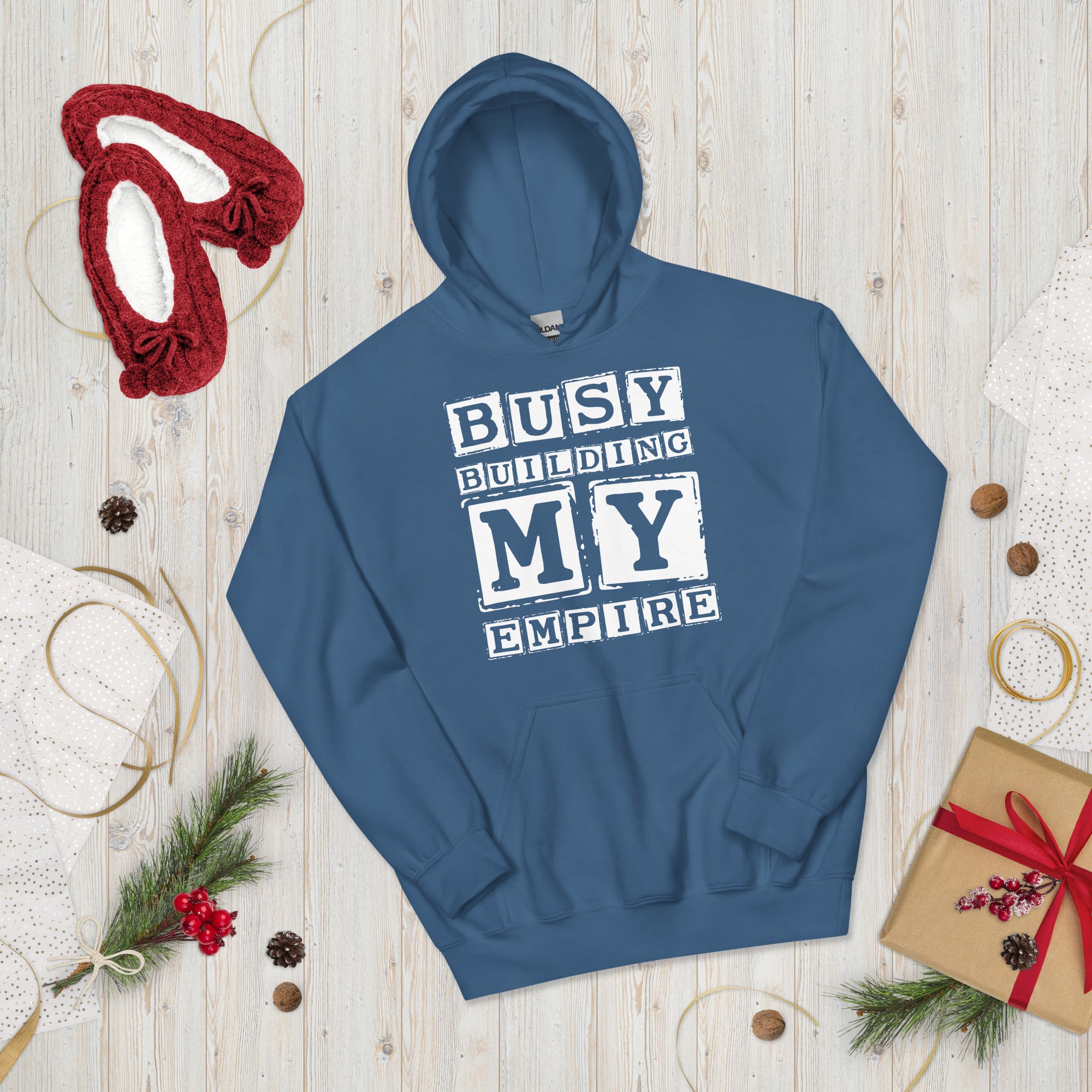 Unisex Hoodie | Busy Building My Empire