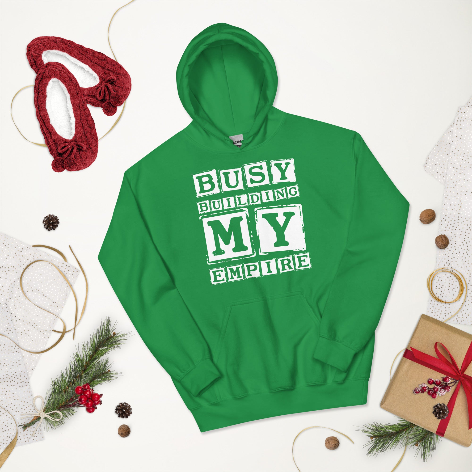 Unisex Hoodie | Busy Building My Empire