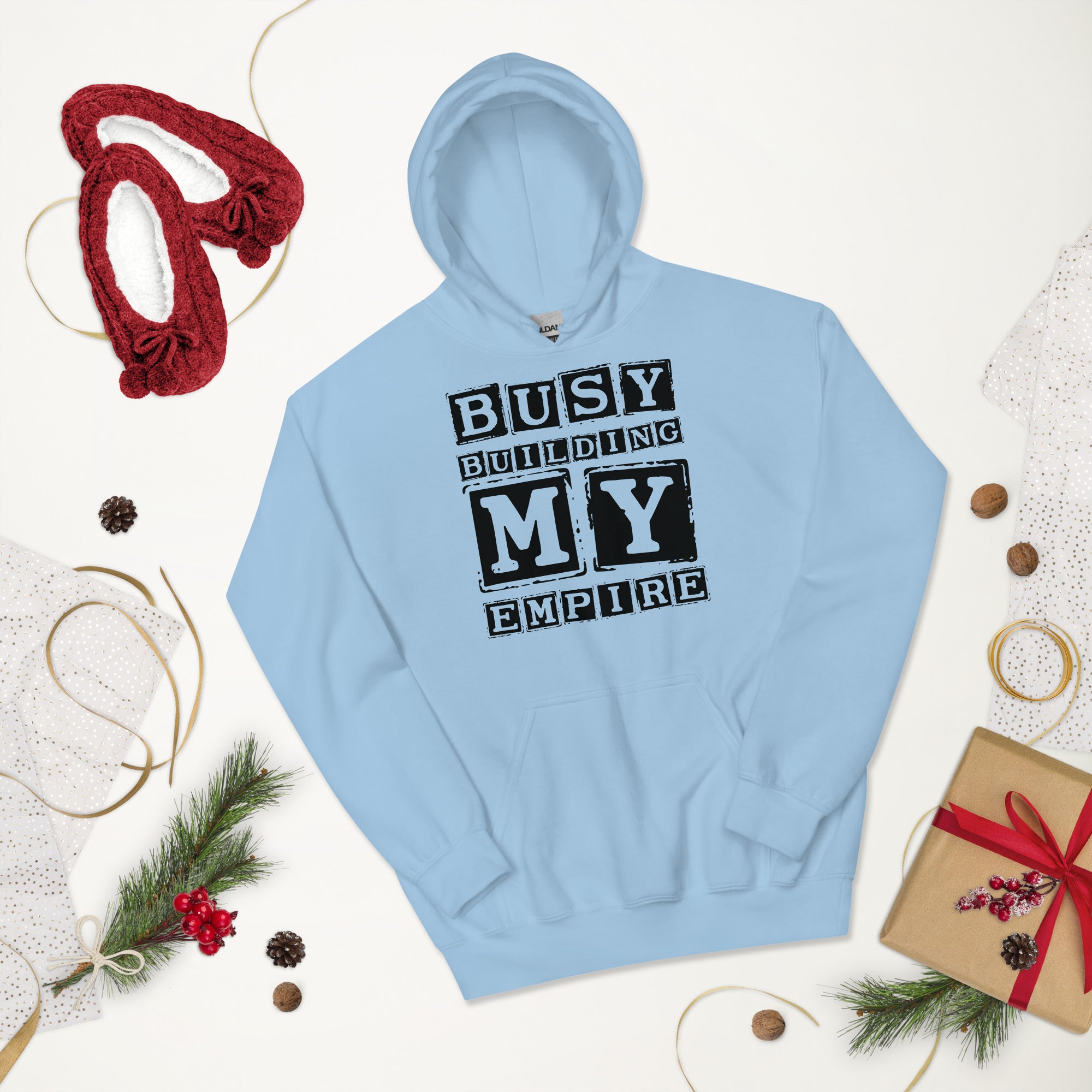 Unisex Hoodie | Busy Building My Empire