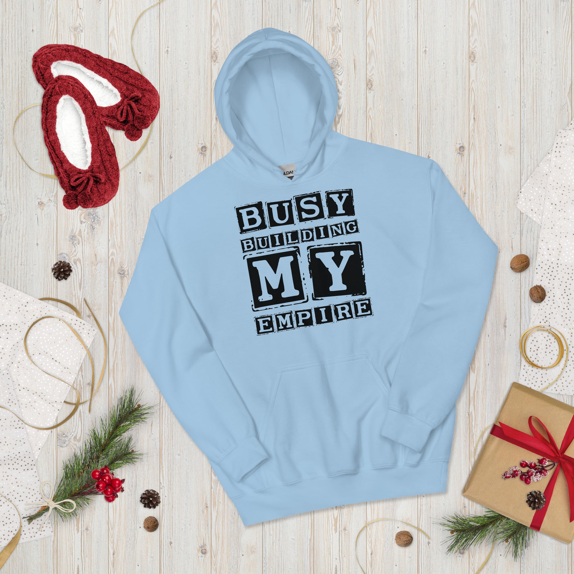 Unisex Hoodie | Busy Building My Empire