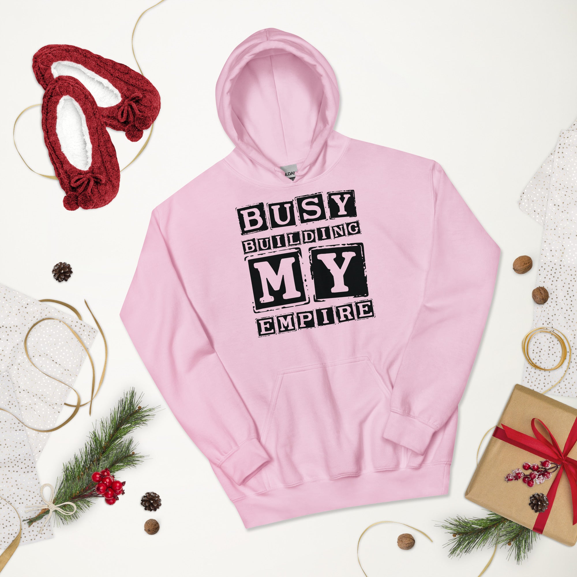Unisex Hoodie | Busy Building My Empire