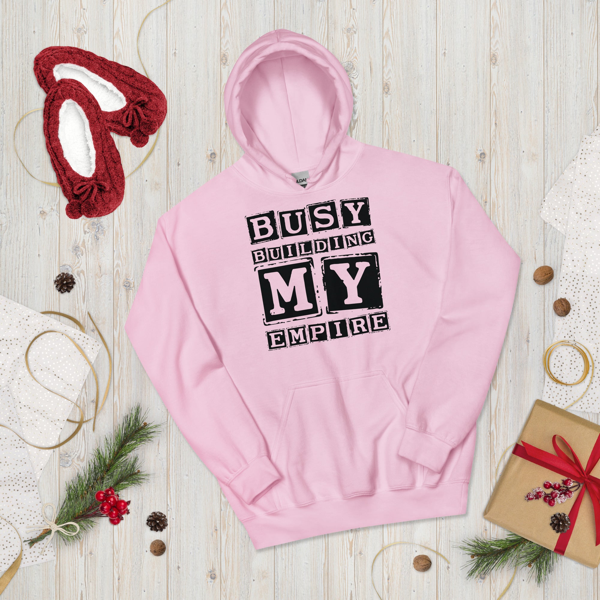 Unisex Hoodie | Busy Building My Empire