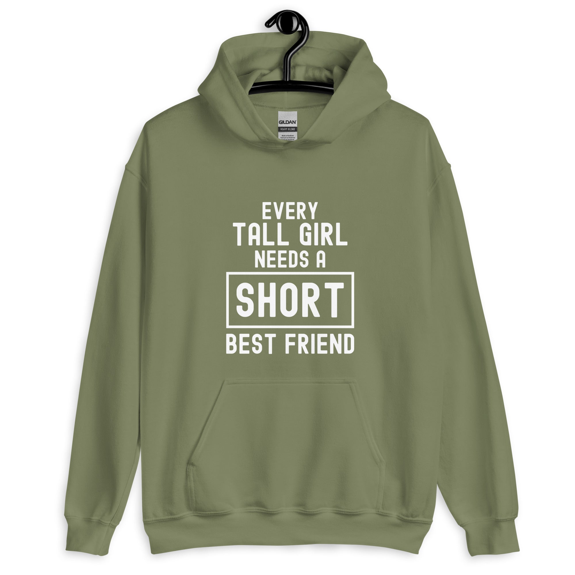 Unisex Hoodie | Every tall girl needs a short best friend