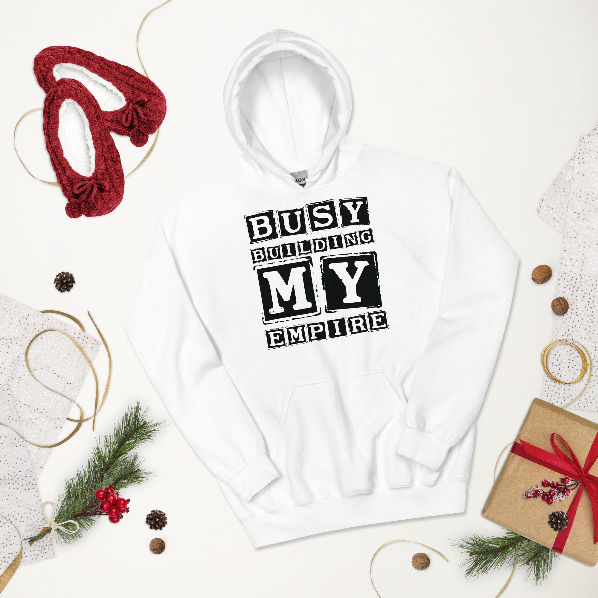 Unisex Hoodie | Busy Building My Empire