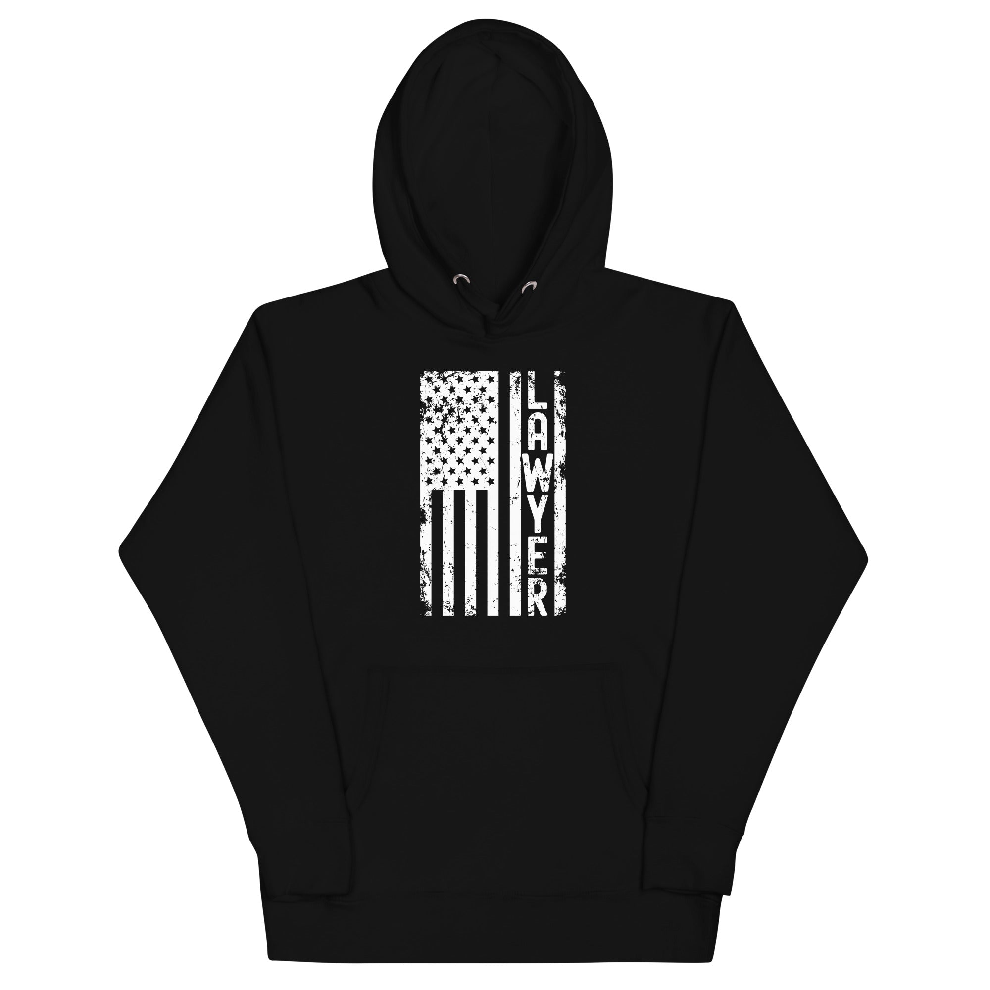 Unisex Hoodie | Lawyer (deisgn on American flag)