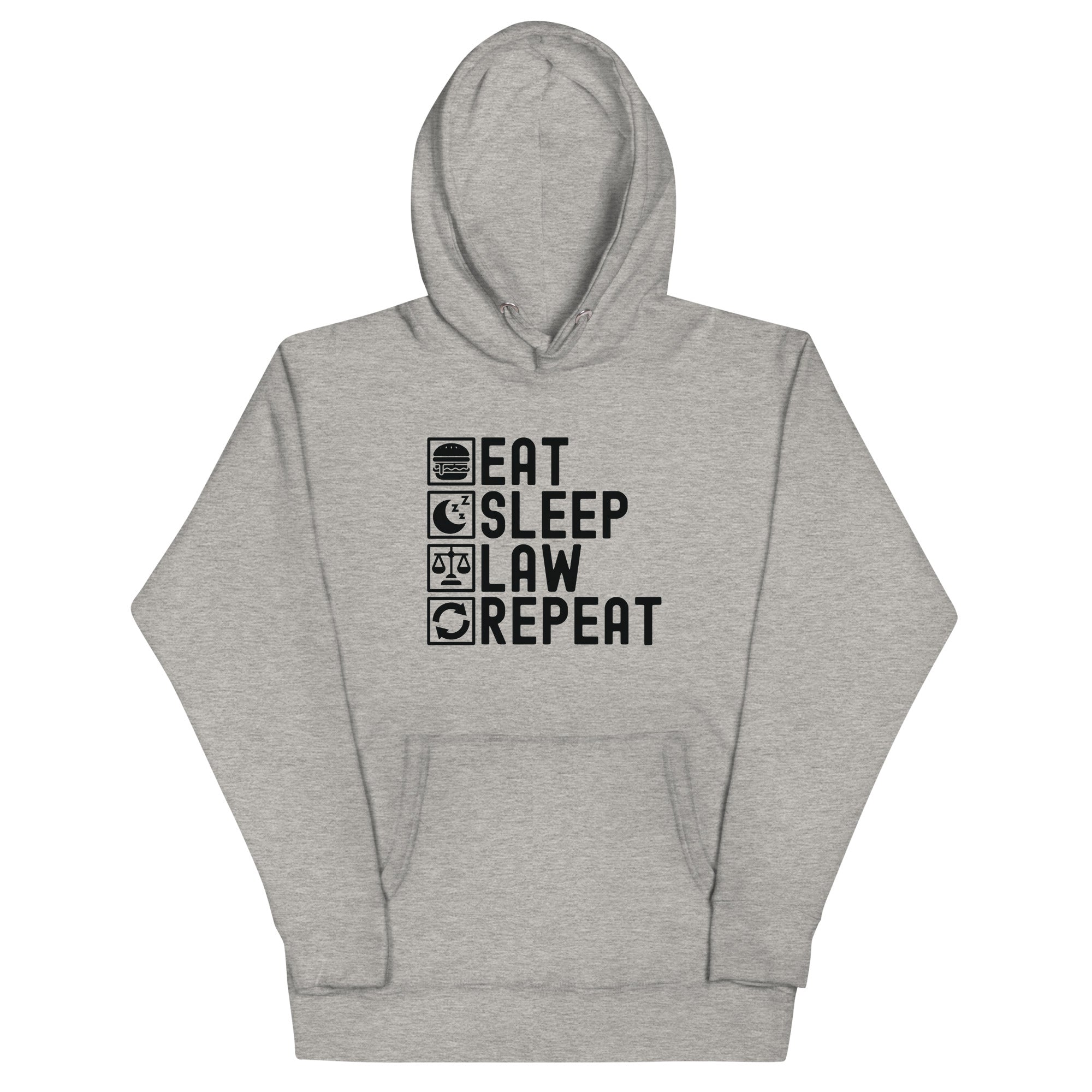 Unisex Hoodie | Eat Sleep Law Repeat