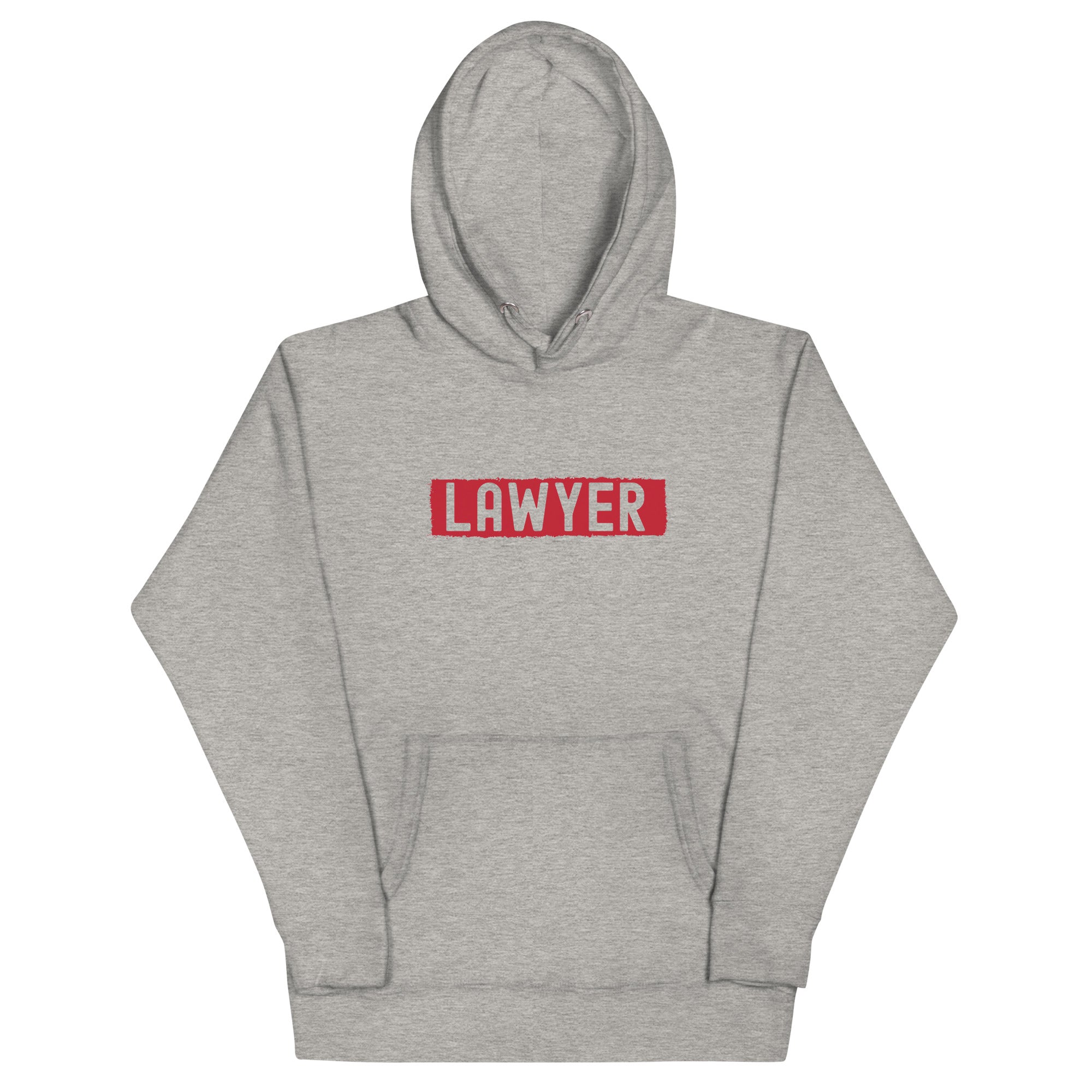 Unisex Hoodie | Lawyer (design with red highghliting)