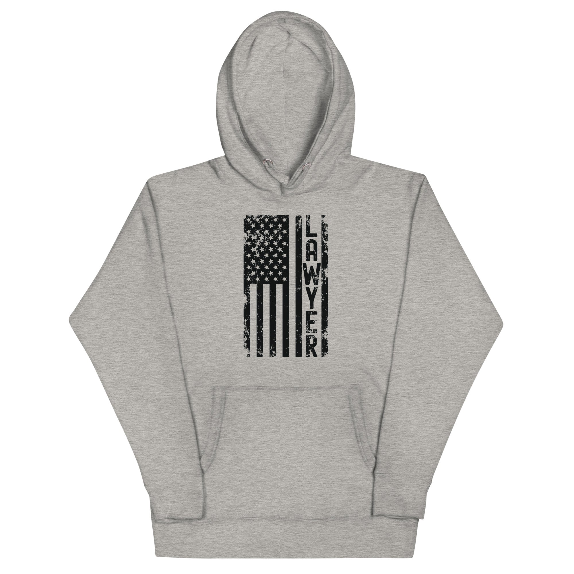 Unisex Hoodie | Lawyer (deisgn on American flag)