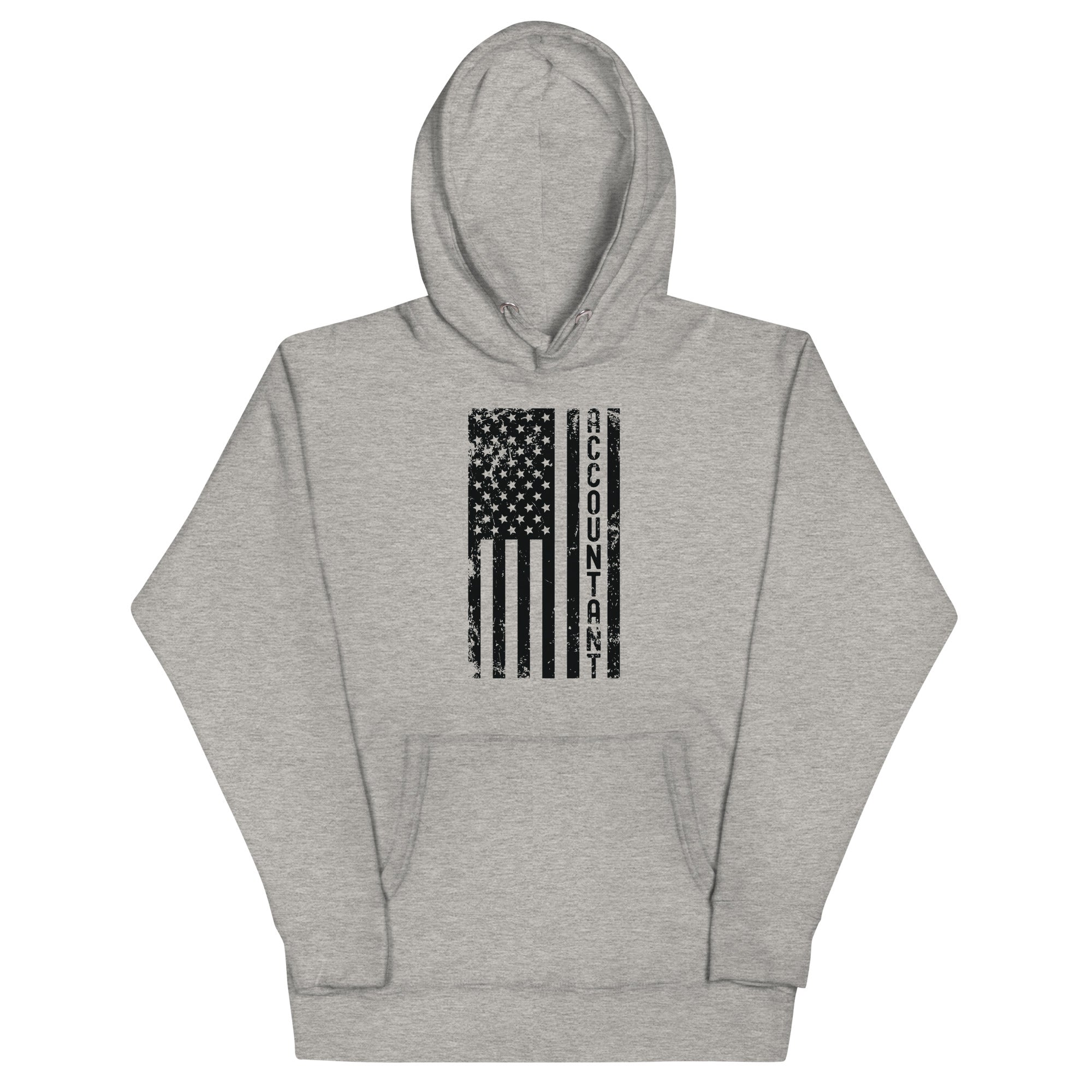 Unisex Hoodie | Accountant (deisgn on American flag)